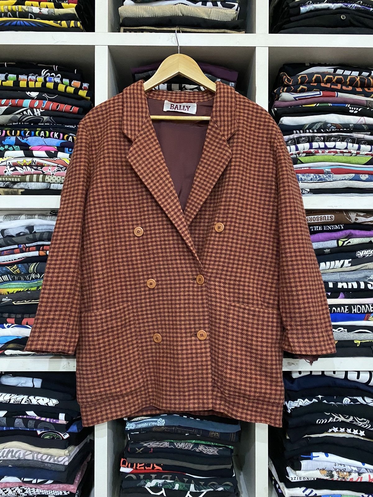 Bally Vintage Bally Wool Jacket Size US M / EU 48-50 / 2 - 2 Thumbnail