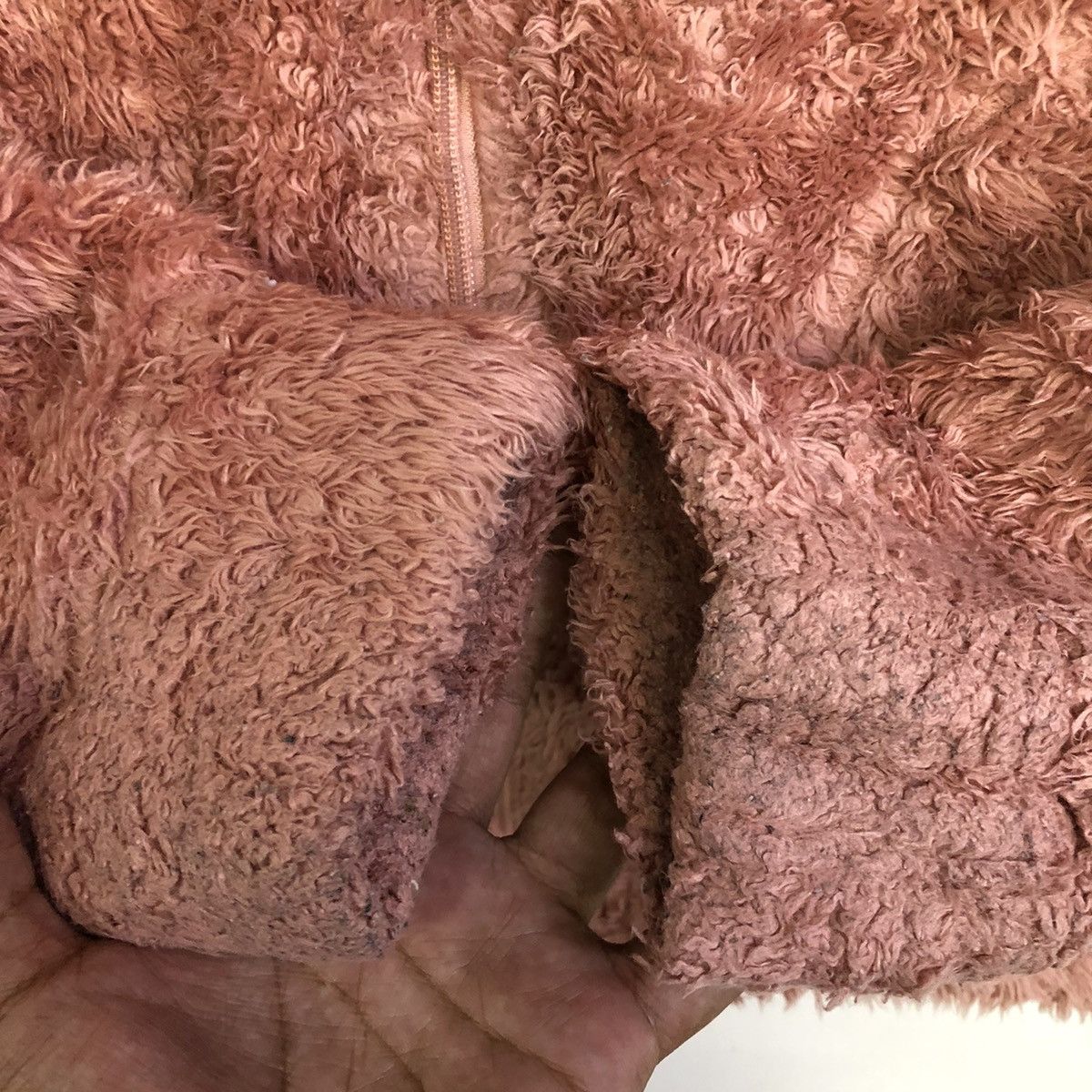 Champion Champion Women Winter Fluffy Pink Fleece Jacket Size L / US 10 / IT 46 - 7 Thumbnail