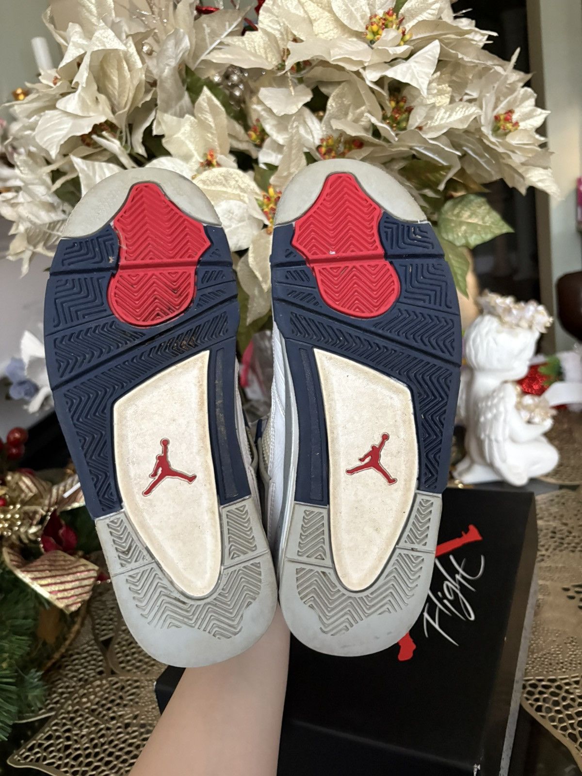 Nike Jordan 4 Midnight Navy with Box Size US 7 / EU 40 - 8 Thumbnail