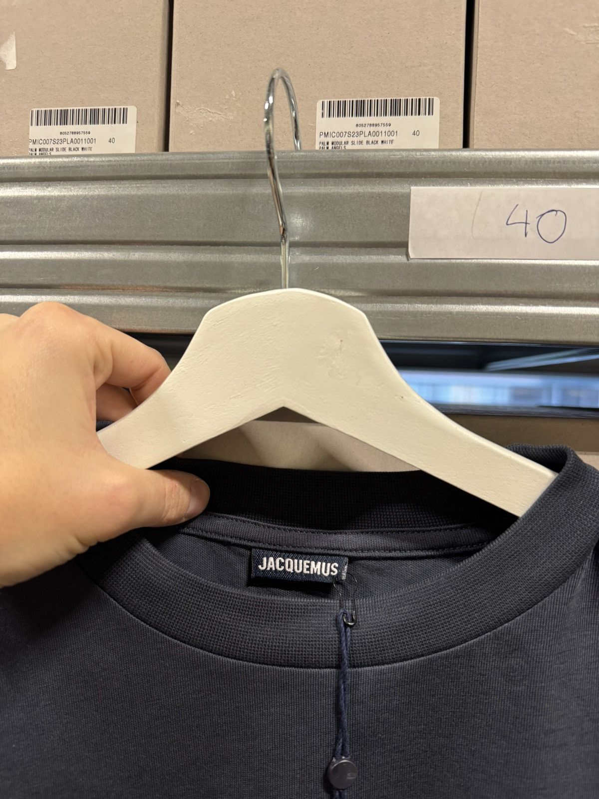 Jacquemus Jacquemus Logo T-Shirt NEW Size US L / EU 52-54 / 3 - 2 Thumbnail