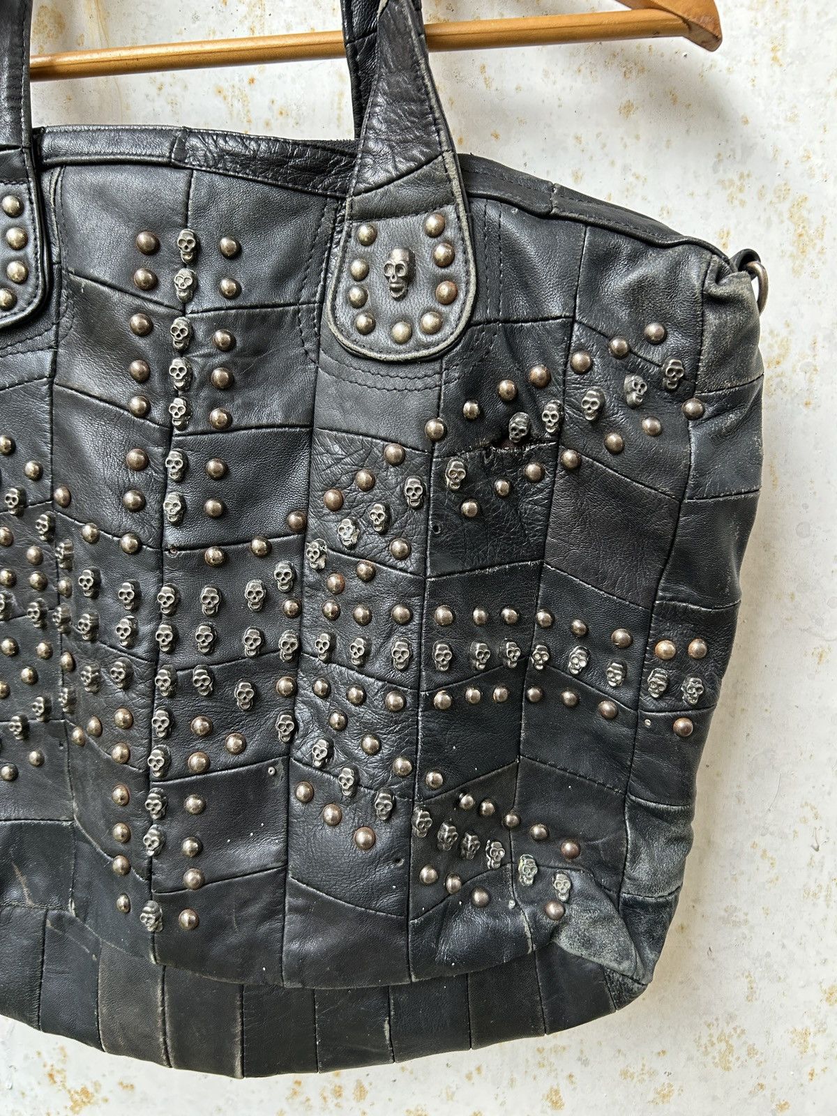 Genuine Leather VintageleatherBagSkull feellikechrome ifsixwasnine LGB Style Size ONE SIZE - 3 Thumbnail