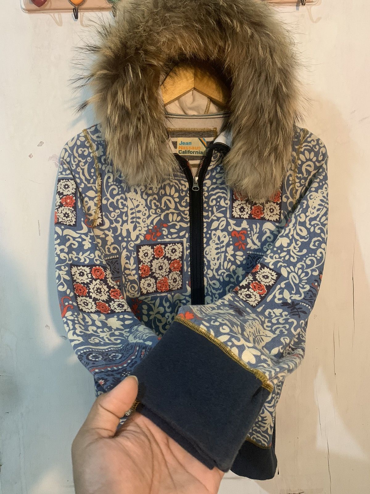 Hysteric Glamour × If Six Was Nine × Le Grande Bleu (L.G.B.) Japanese Navajo Fur Hoodie Size US S / EU 44-46 / 1 - 4 Thumbnail
