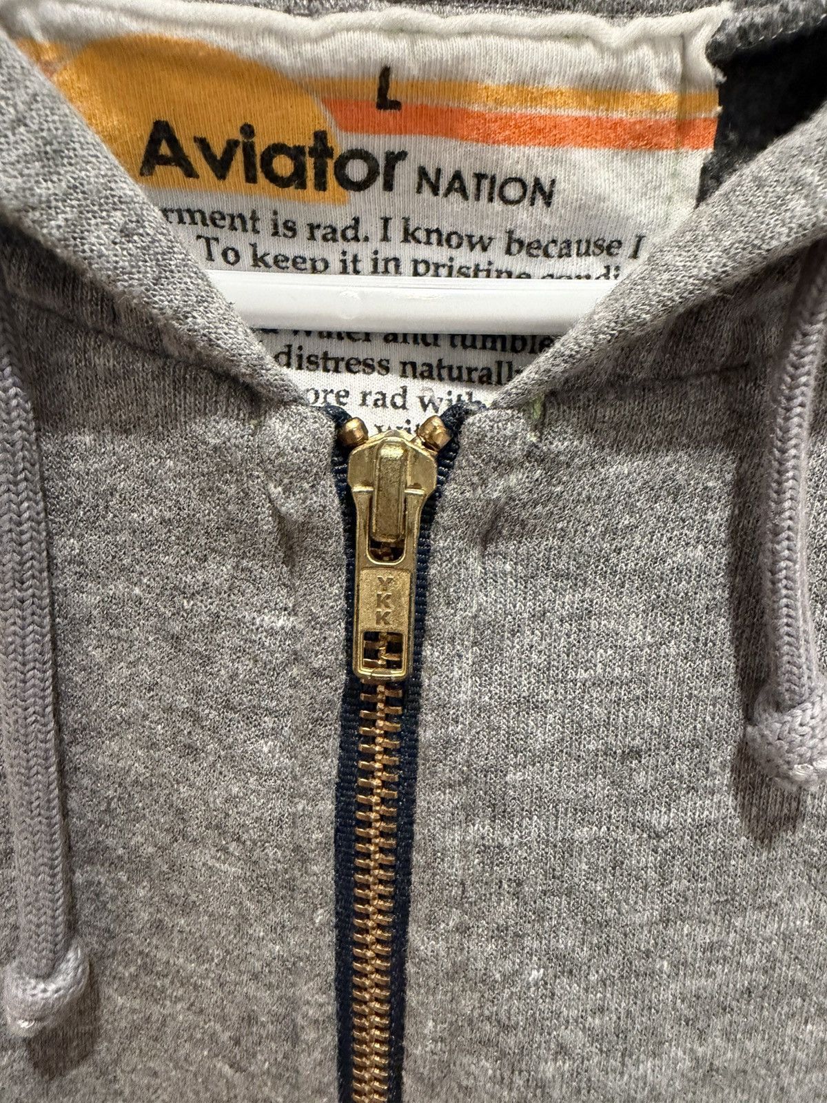 Aviator Nation Lightning Bolt Hoodie - Zip Up - Aviator Nation Size US L / EU 52-54 / 3 - 4 Thumbnail