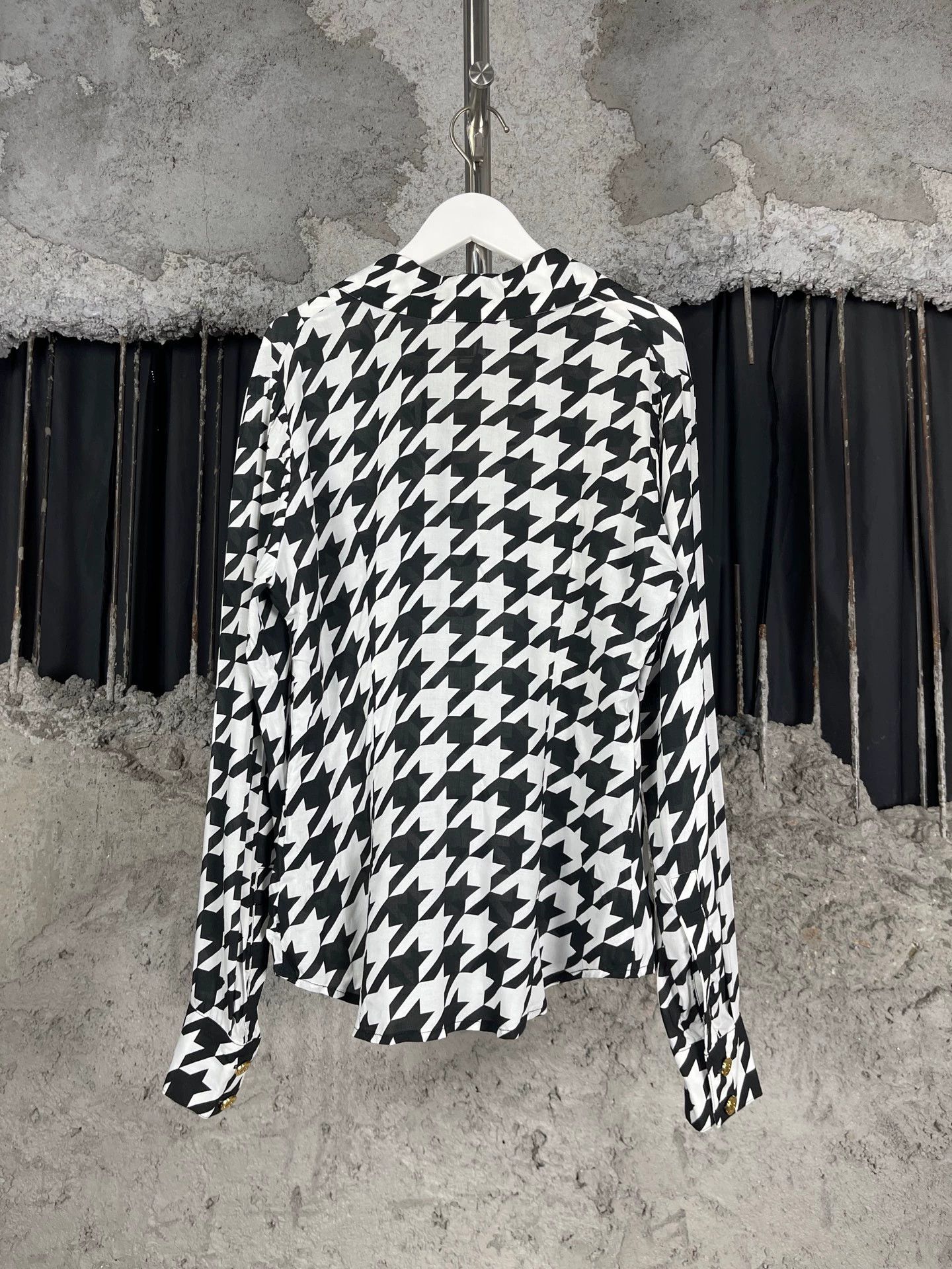 Balmain Balmain Houndstooth Shirt 36 Size XS / US 0-2 / IT 36-38 - 2 Thumbnail