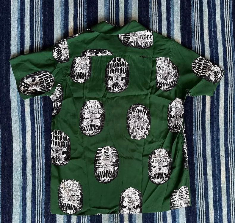 Wacko Maria Wacko maria Main Neck Face Shirt Hawaii Short Sleeve Shirt Size US S / EU 44-46 / 1 - 2 Thumbnail