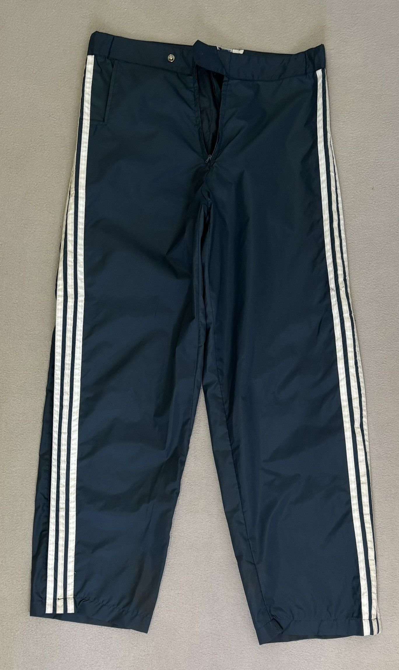 Adidas × Vintage Adidas Originals zip vintage 70s pants size S Size US 29 - 6 Thumbnail