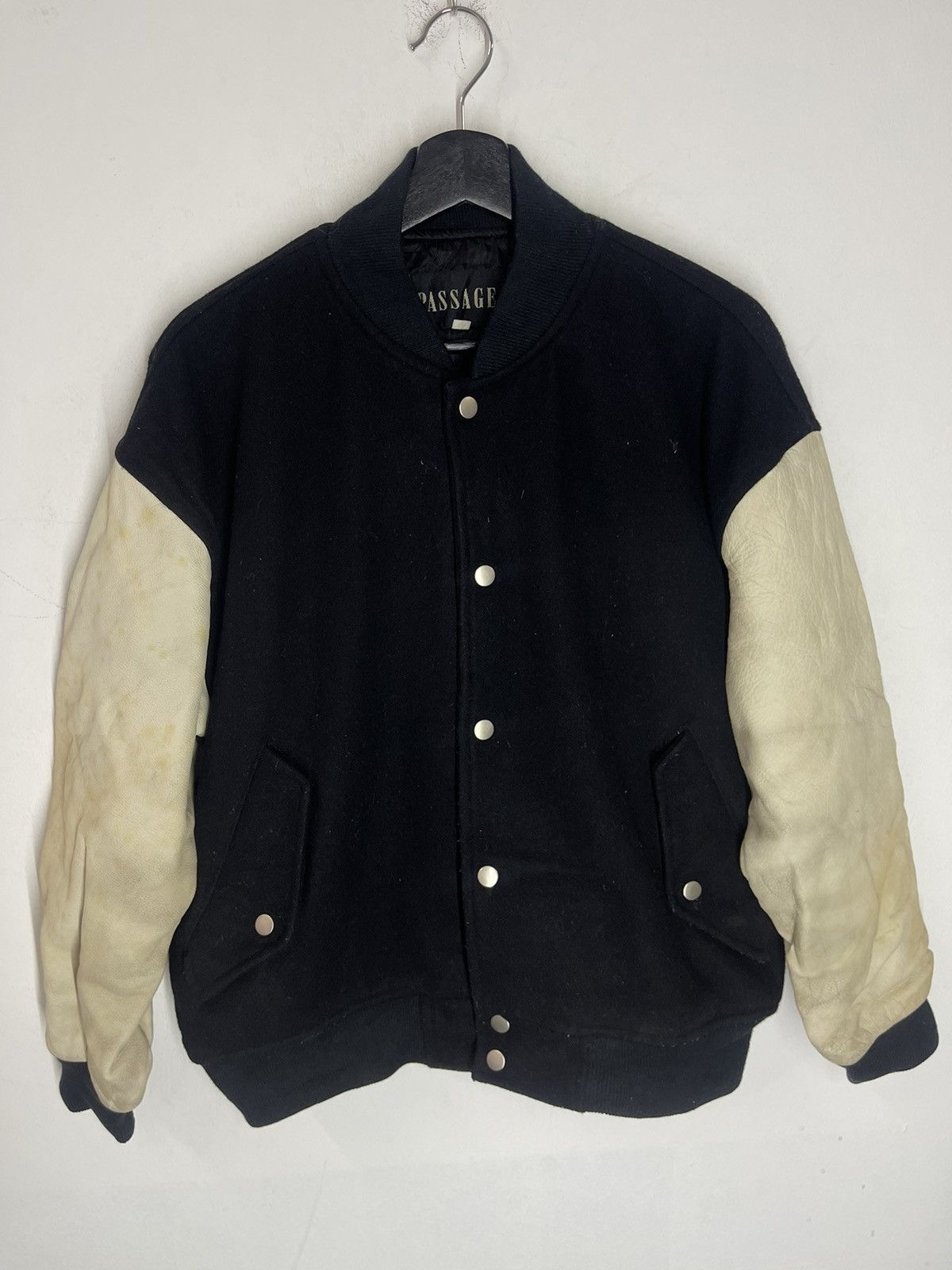 Japanese Brand × Vintage VINTAGE AUTUMN WINTER PASSAGE VARSITY LEATHER Size US L / EU 52-54 / 3 - 2 Thumbnail