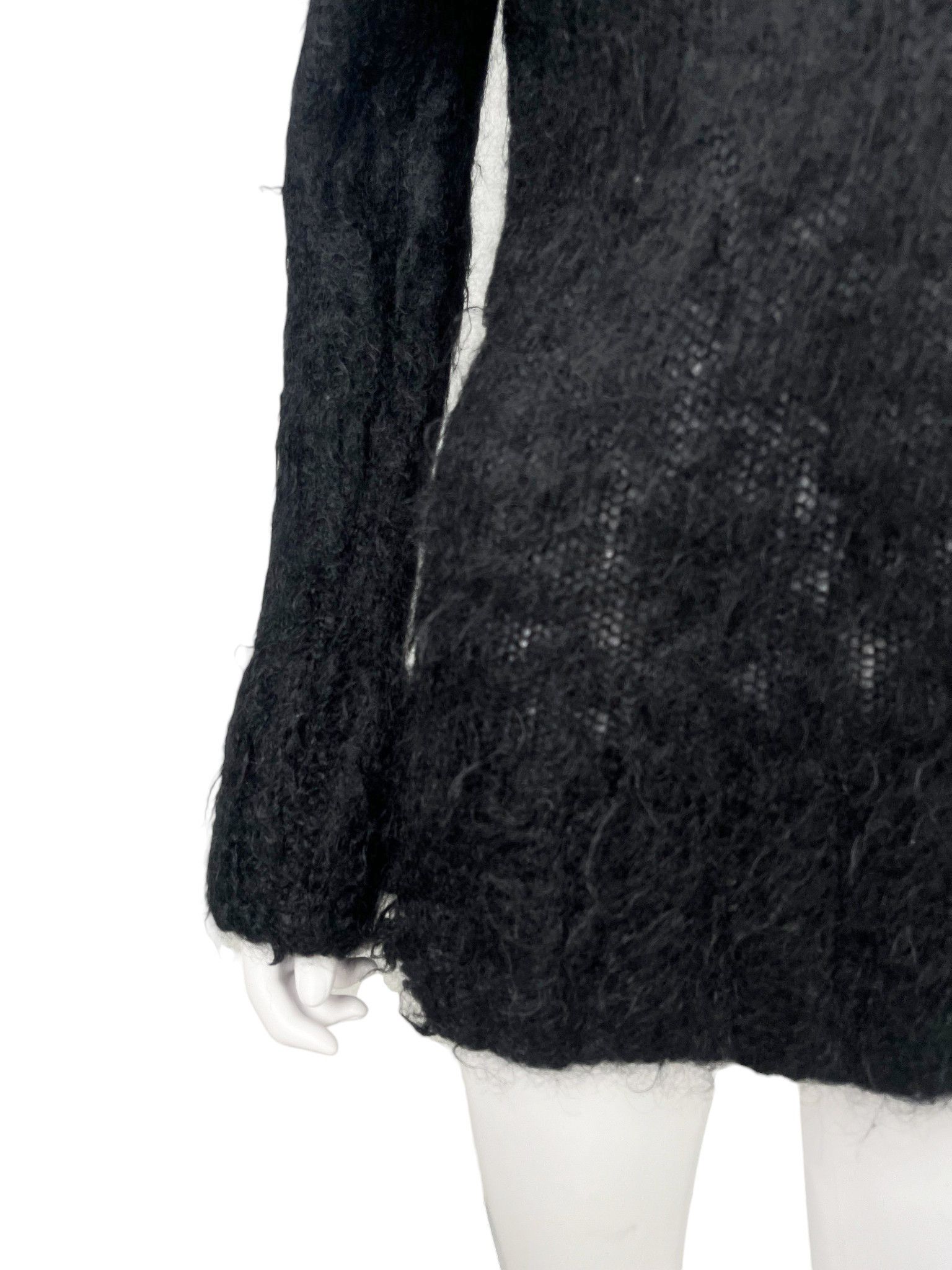 Jean Paul Gaultier Jean Paul Gaultier 2000's Knit Angora Distressed Sweater Size M / US 6-8 / IT 42-44 - 6 Thumbnail