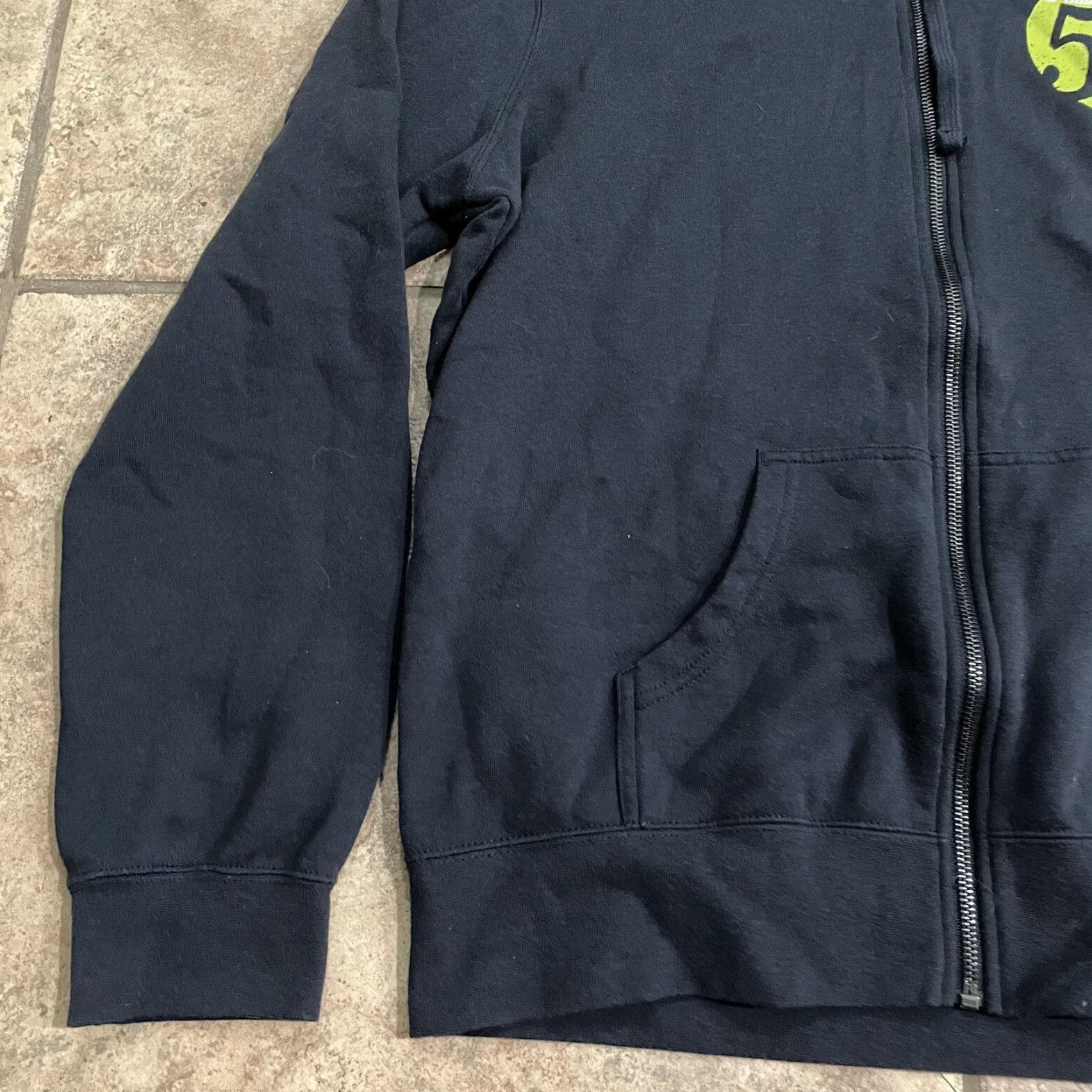 Vintage Polaris Black Zip-Up Hooded Drawstring Graphic Hoodie Womens XL Size Hoodie Black Womens XL Polaris Size XL / US 12-14 / IT 48-50 - 3 Thumbnail