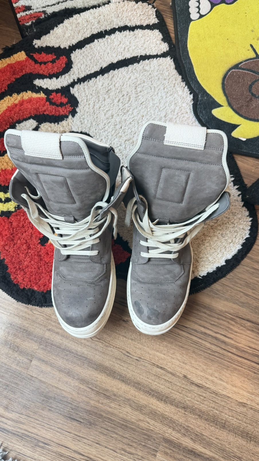 Rick Owens Rick owens Geobaskets Size US 10 / EU 43 - 4 Thumbnail