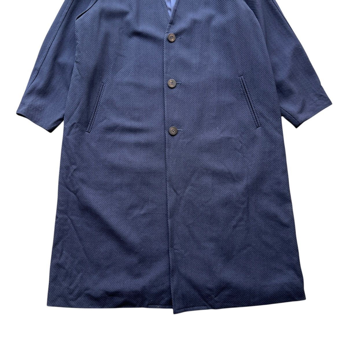 Comme des Garcons Vintage Tricot Comme Des Garcons Less Colar Coat Size US M / EU 48-50 / 2 - 4 Thumbnail