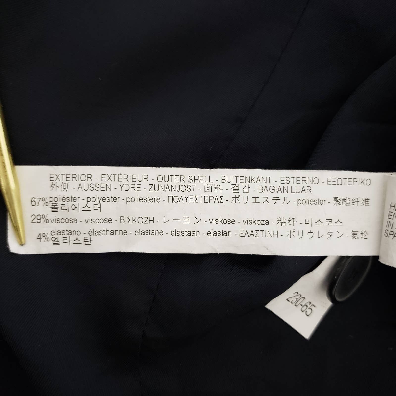 Zara Zara Oversized Blazer Jacket XS/S/M Hidden Button Pocket Size XS / US 0-2 / IT 36-38 - 12 Thumbnail