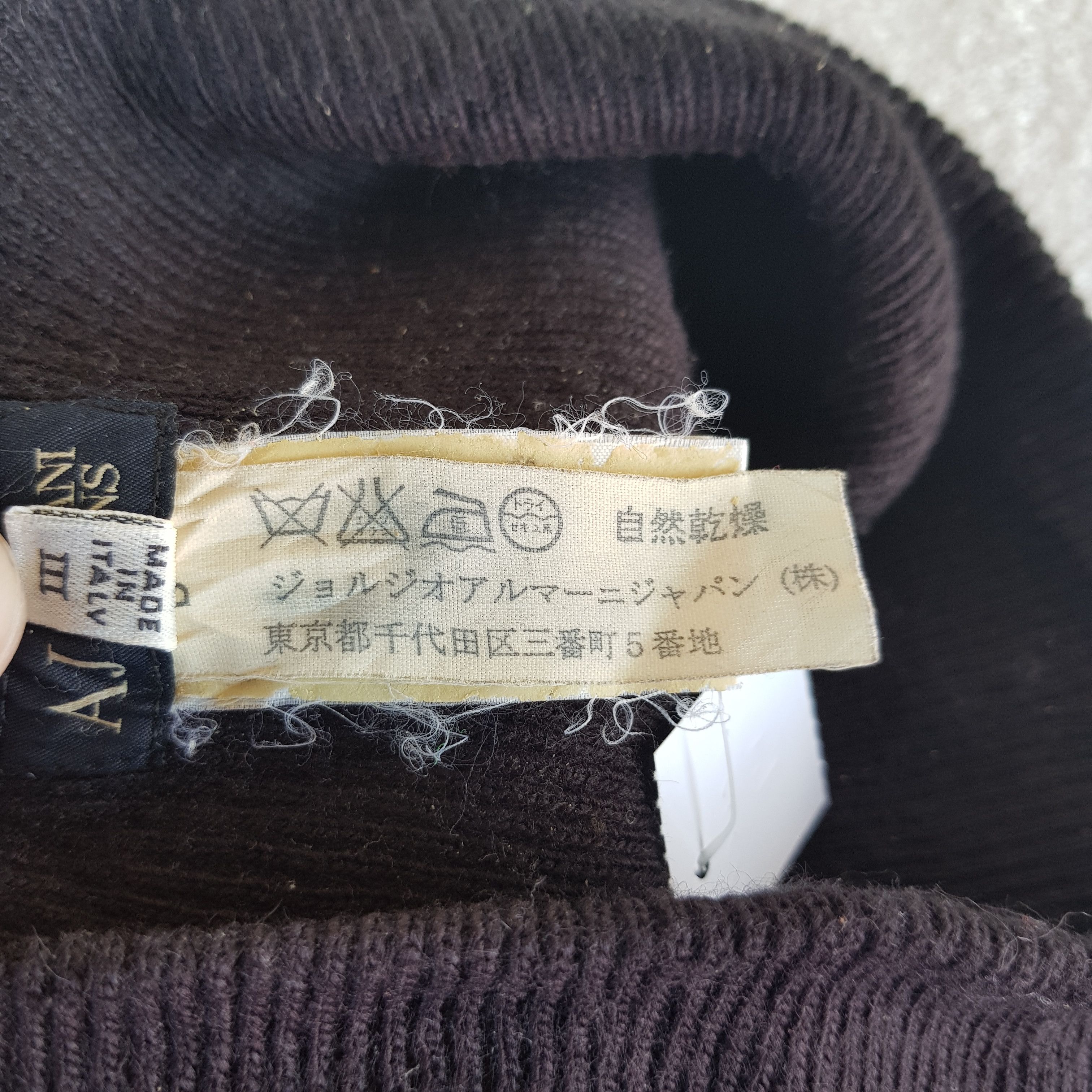Armani Vintage Armani Jeans Beanie Snow Caps Hats. Size ONE SIZE - 8 Thumbnail