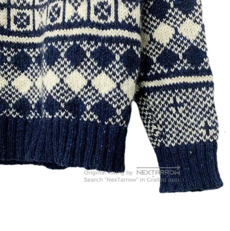 Thom Browne Thom Browne Navy Wool Men's Sweater . Size US S / EU 44-46 / 1 - 5 Thumbnail