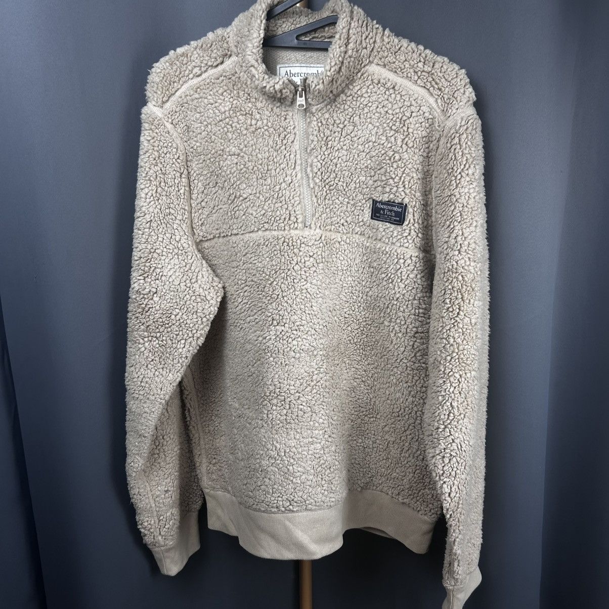 Abercrombie & Fitch Vintage Abercrombie & Fitch Sherpa Sweater Size US L / EU 52-54 / 3 - 1 Thumbnail