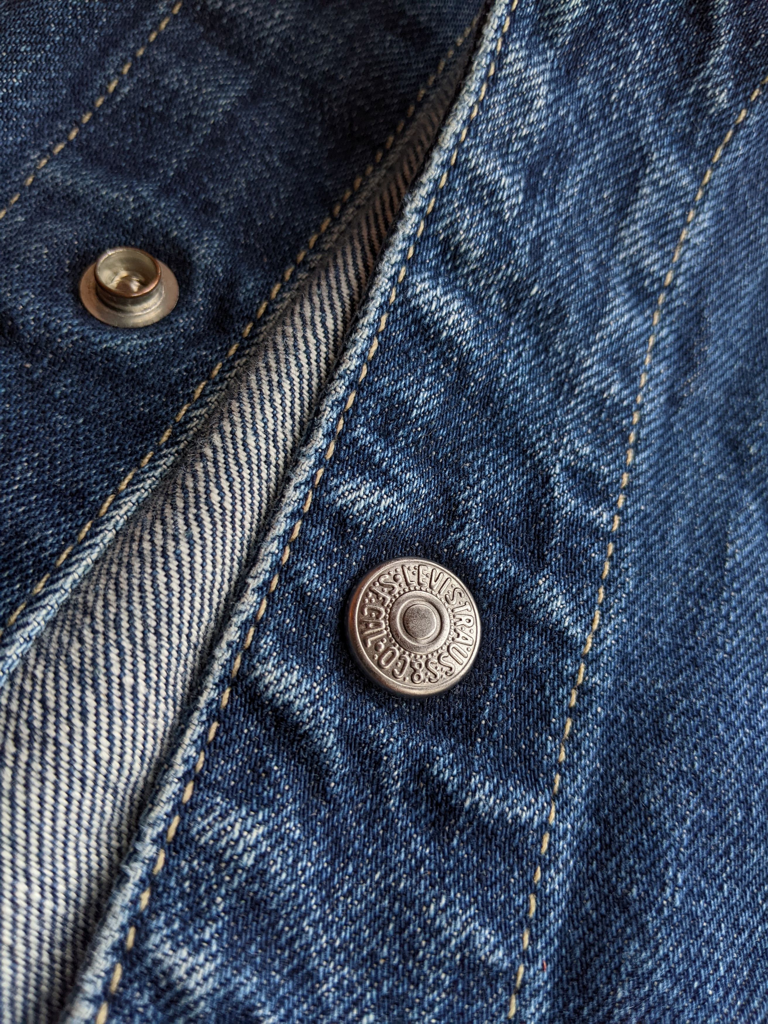 Levi's Levis Engineered Jeans Denim Jacket Vintage Lee Polo ACNE Size US XL / EU 56 / 4 - 19 Thumbnail