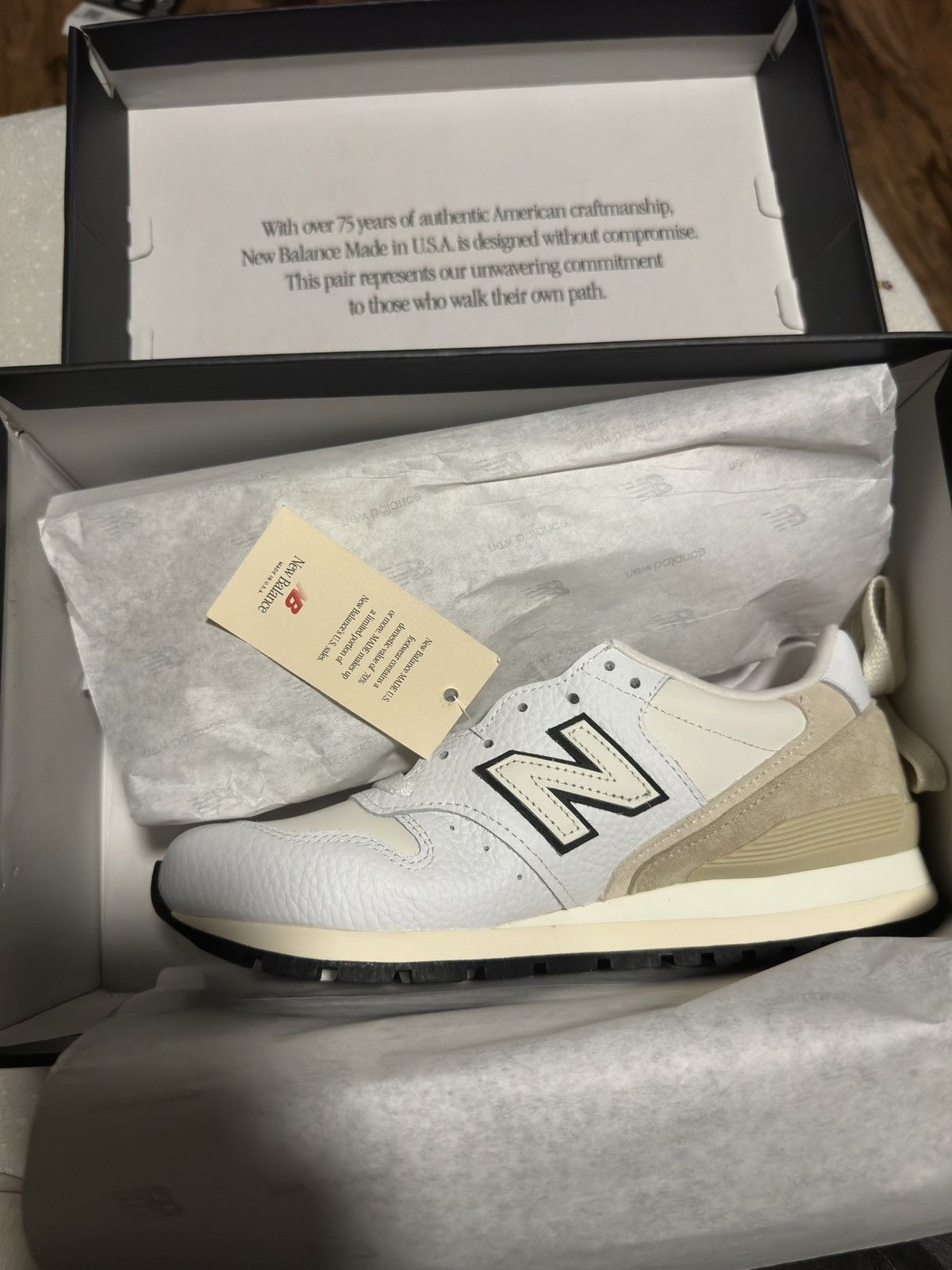 New Balance x ALD 996 White