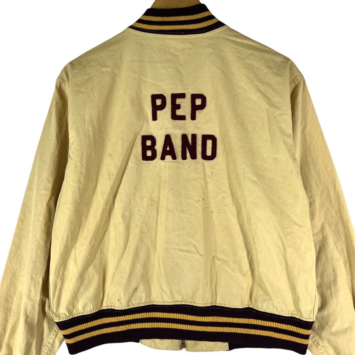 Champion 🔥 VTG 50s CHAMPION RUNNING MAN OMRO MUSIC PEP BAND JACKET Size US M / EU 48-50 / 2 - 13 Thumbnail