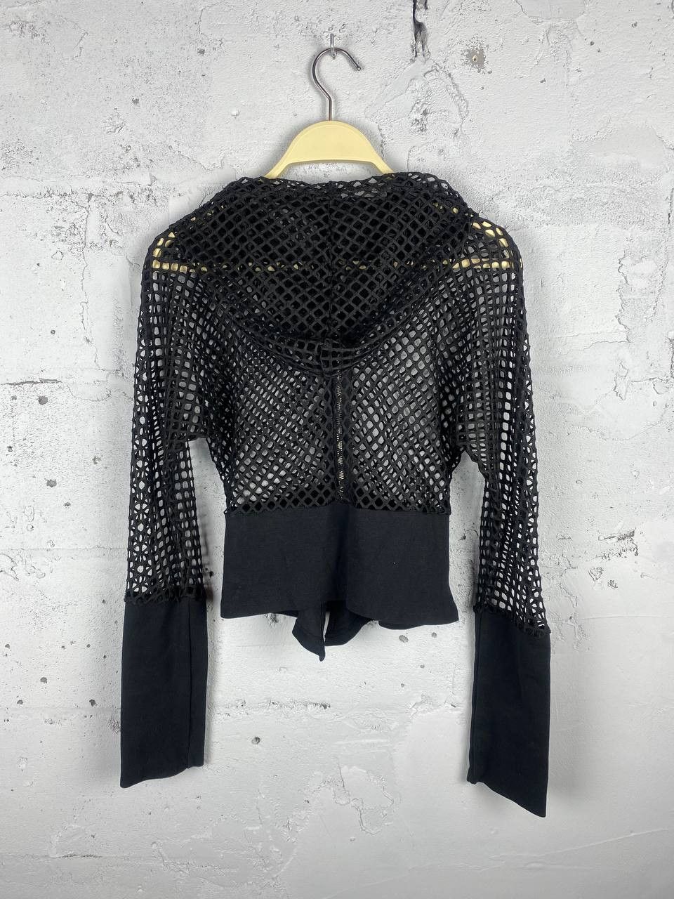 Killstar Avantgarde Opium Killstar Mesh Vamp Y2K Cropped Hoodie Size S / US 4 / IT 40 - 11 Thumbnail