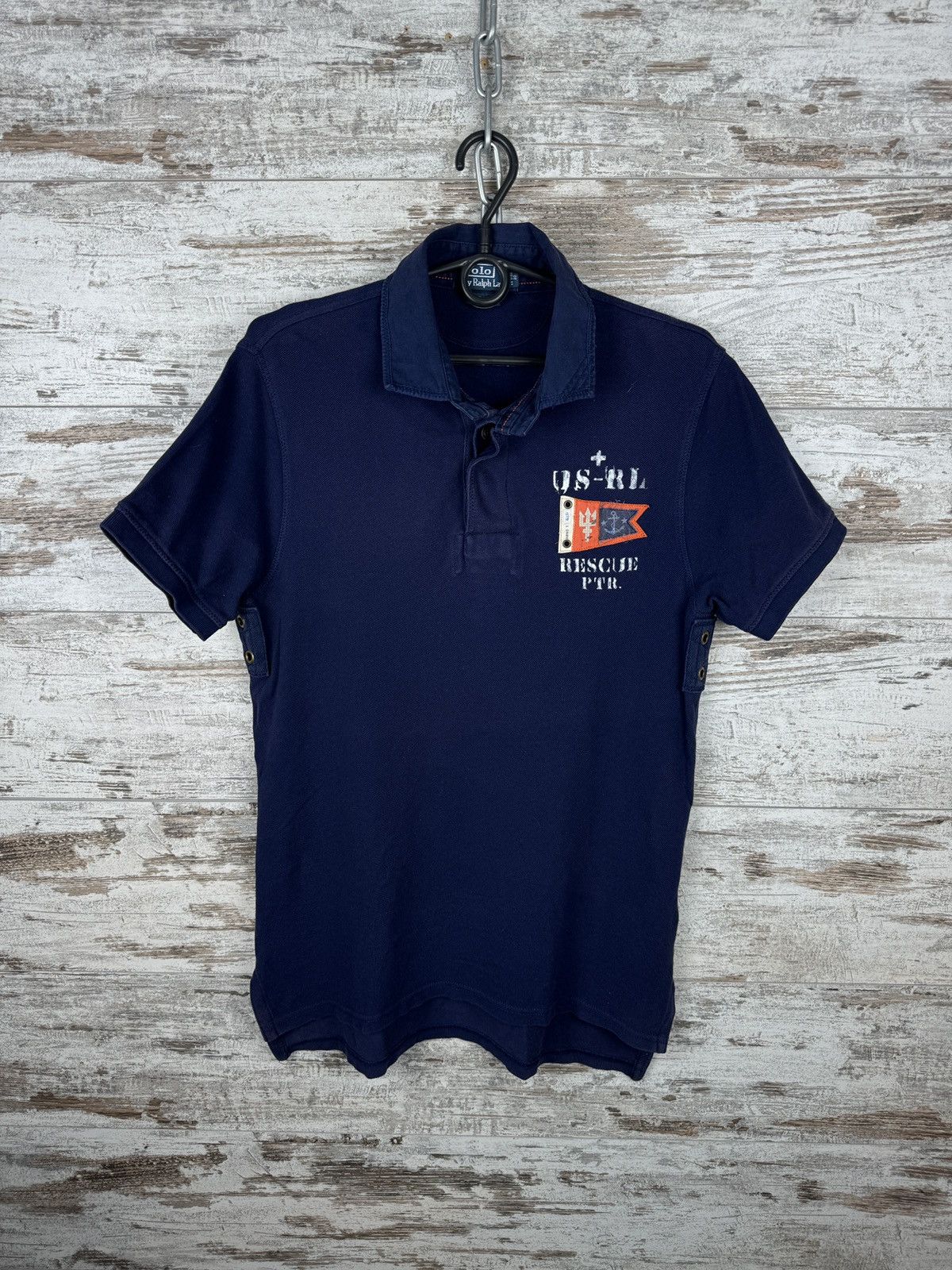 Polo Ralph Lauren × Vintage Mens Vintage Polo Ralph Lauren rugby polos T-shirt rare tee Size US M / EU 48-50 / 2 - 2 Thumbnail