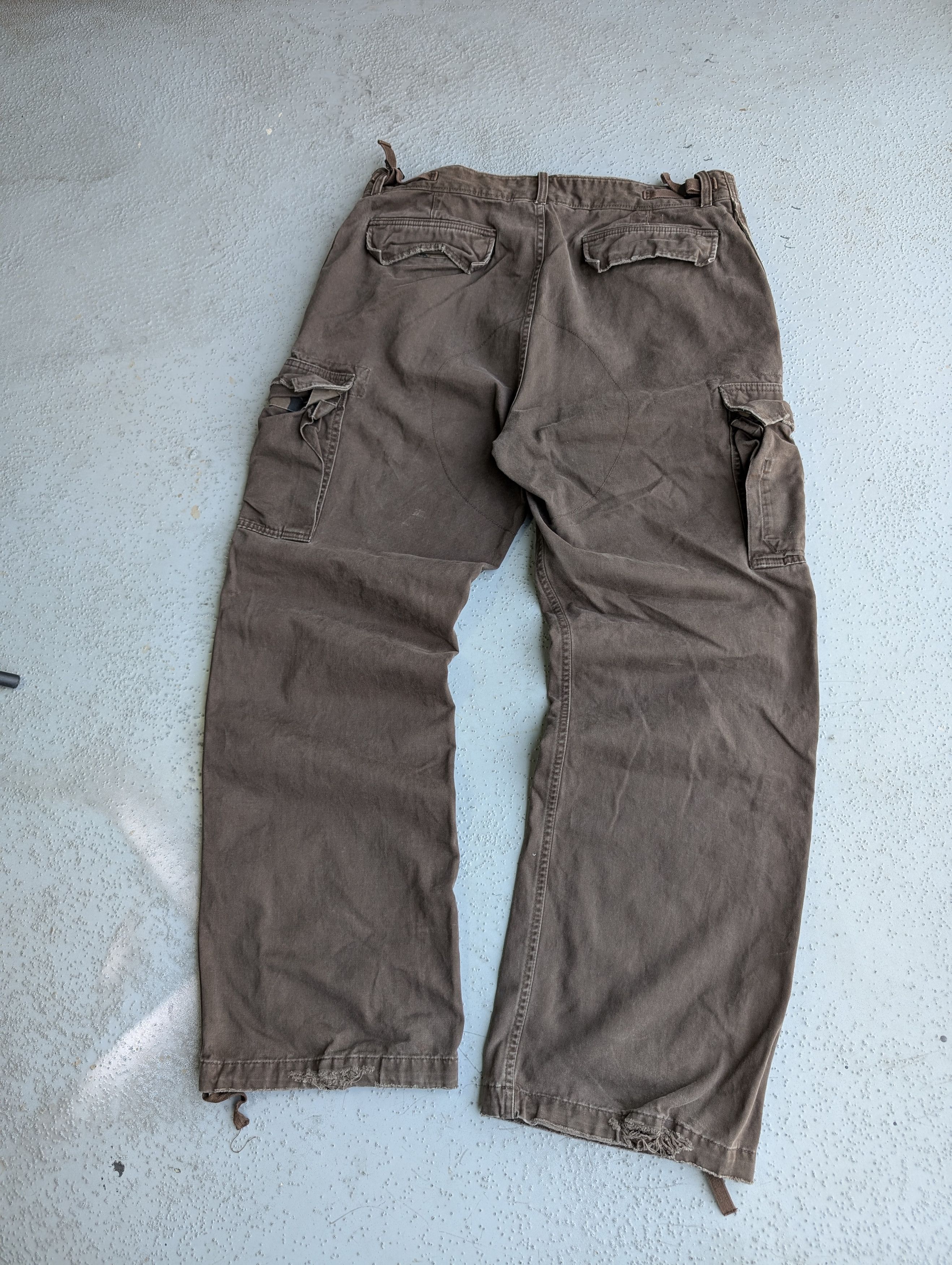 Japanese Brand Army Military Style Cargo Pants 38x32 Vintage streetwear Size US 38 / EU 54 - 2 Thumbnail