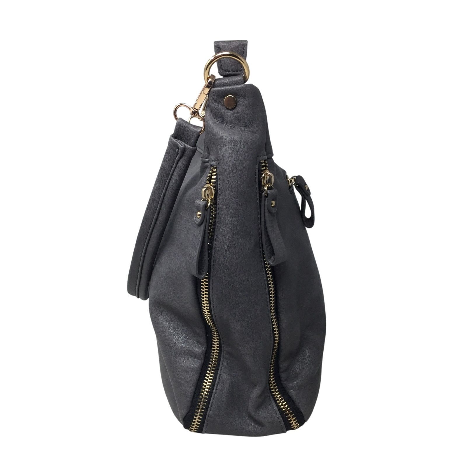 Other Madison West Distressed Gray Hobo Bag Size ONE SIZE - 5 Thumbnail