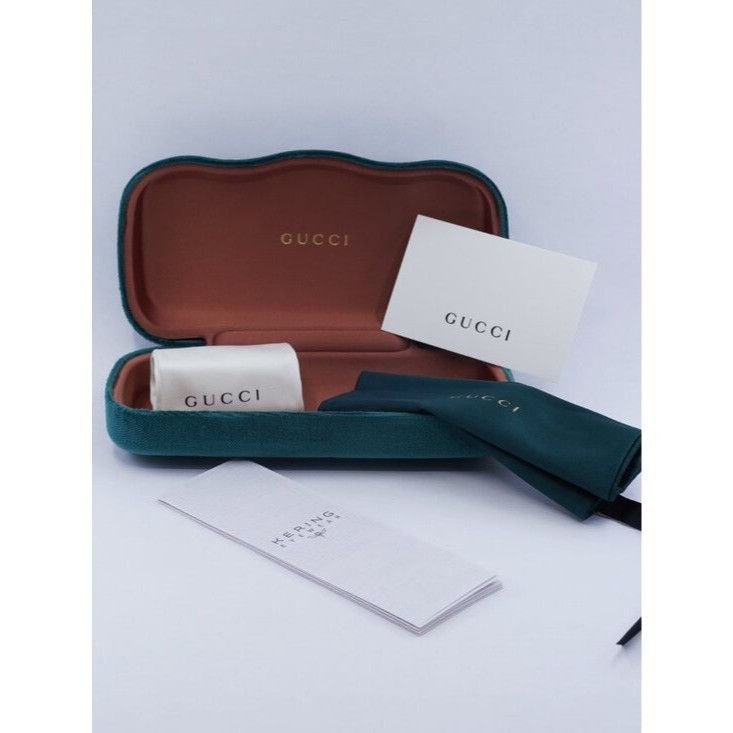 Gucci Gucci GG1569S 003 Sunglasses Gold with White Stone Cat Eye Size ONE SIZE - 11 Thumbnail