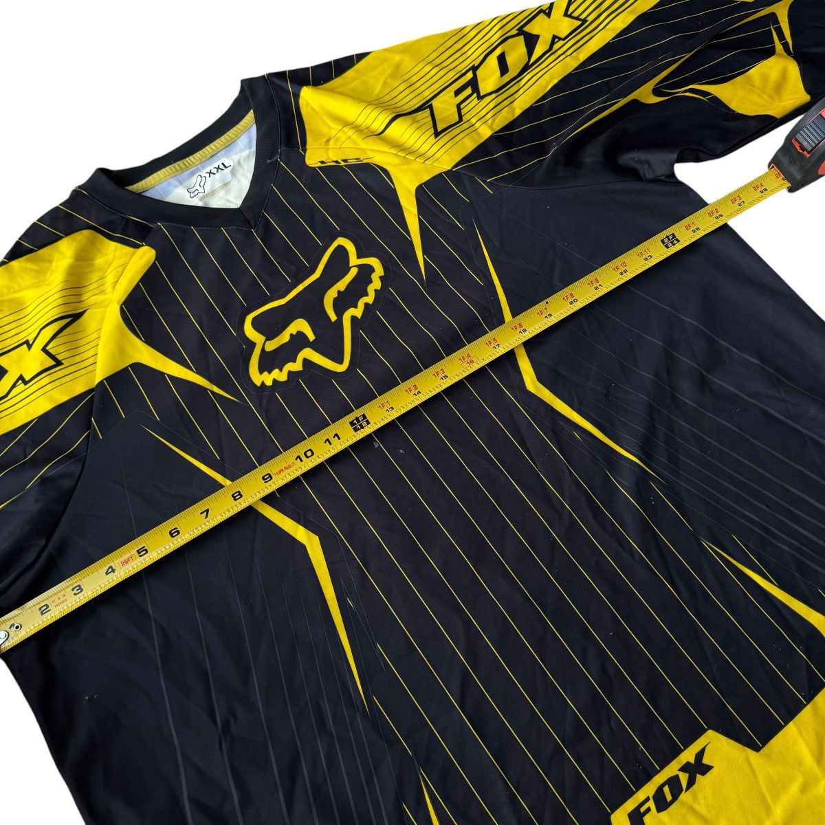 Drake × Fox Racing × Vintage FOX RACING VINTAGE LONG SLEEVE SHIRT JERSEY MOTOCROSS Y2K Size US XXL / EU 58 / 5 - 10 Thumbnail