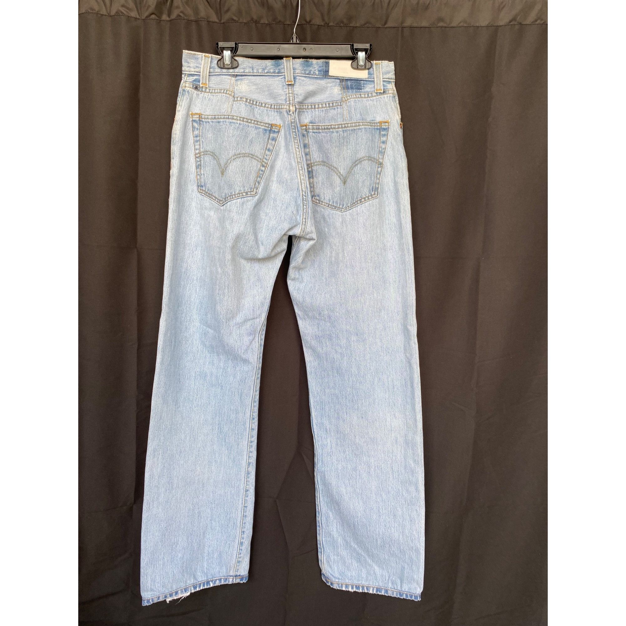 $599 NEW RE/DONE x LEVI'S INDIGO RELAXED *SAMPLE* JEANS 28