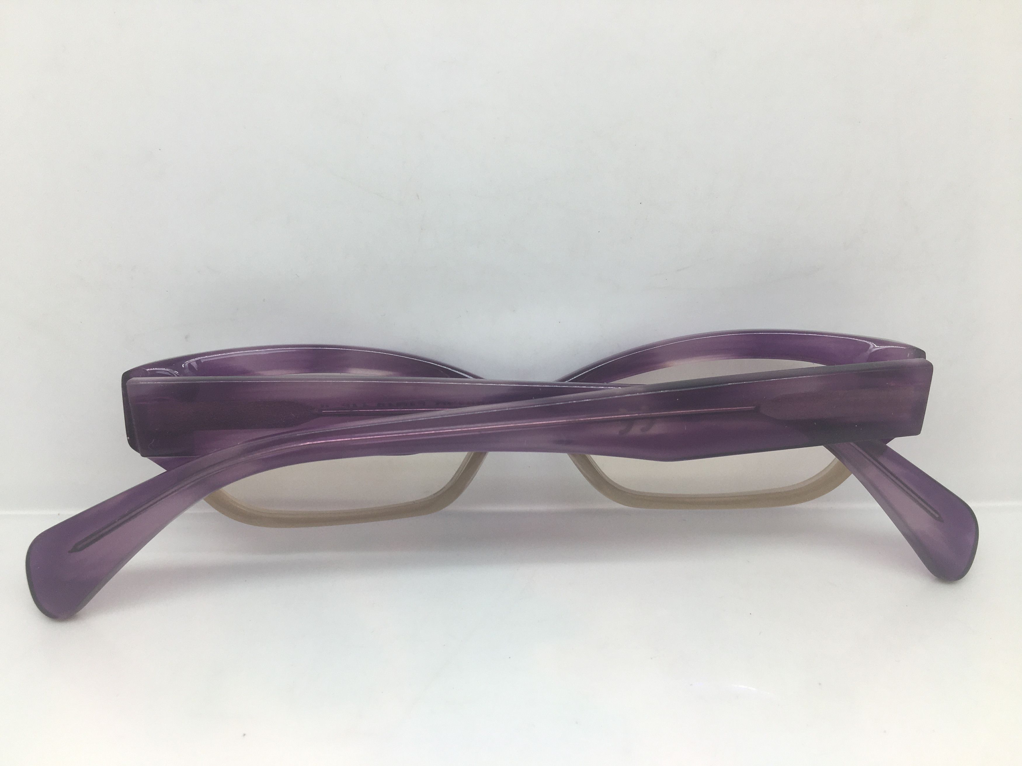 Other EYECRAFT 3017D Clear Purple Cateye Eyeglasses Frame Diva Size ONE SIZE - 7 Thumbnail