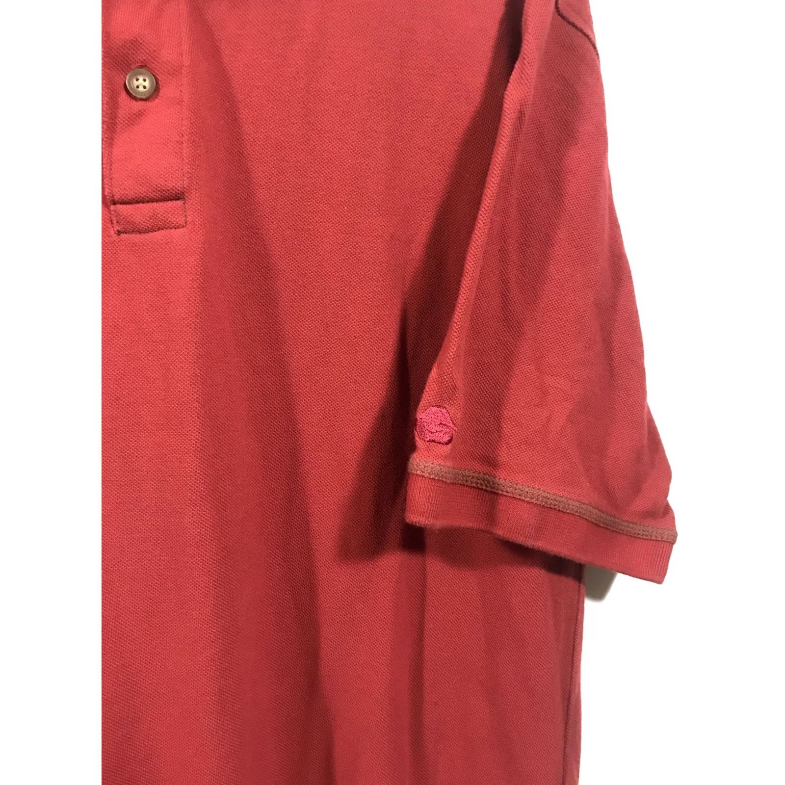 Vintage DRI DUCK Shirt Polo Size L Red Mens Short Sleeve Size US L / EU 52-54 / 3 - 2 Thumbnail