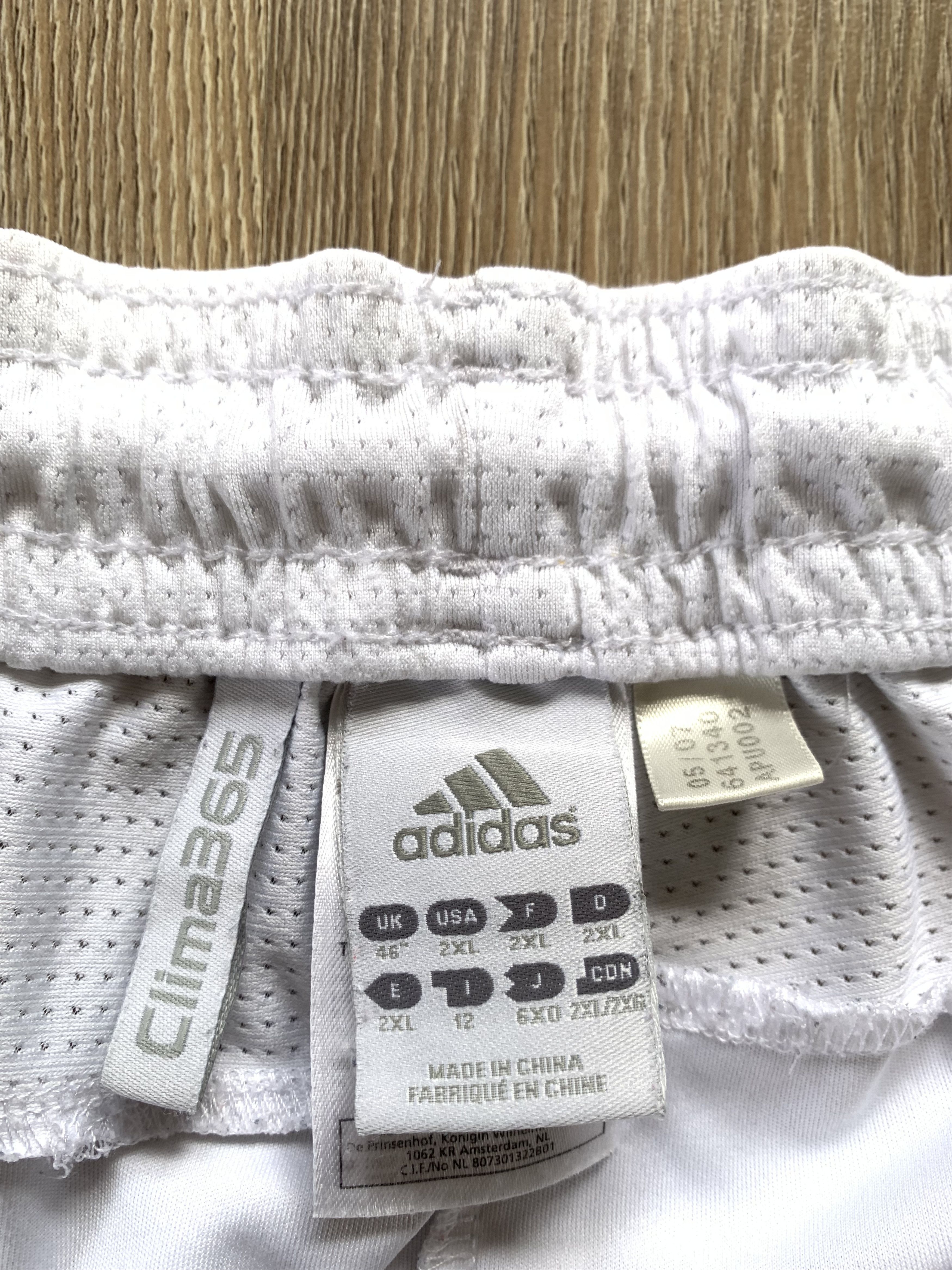 Adidas Adidas Chelsea White Football Soccer Training Shorts 2007 Size US 42 / EU 58 - 7 Thumbnail