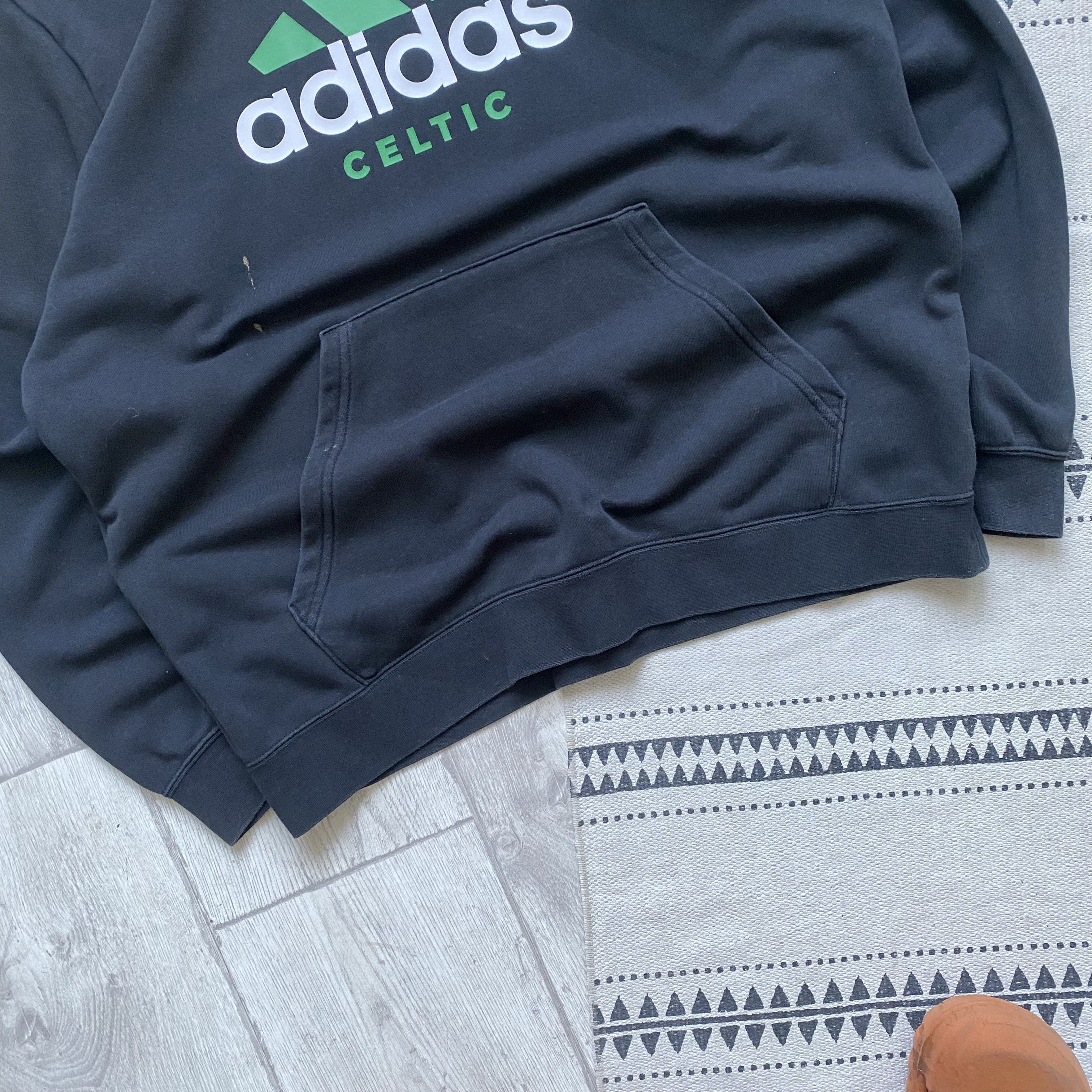 Adidas ☘️ Blockore Adidas Celtic hoodie Ireland Boston NBA Soccer Size US L / EU 52-54 / 3 - 3 Thumbnail