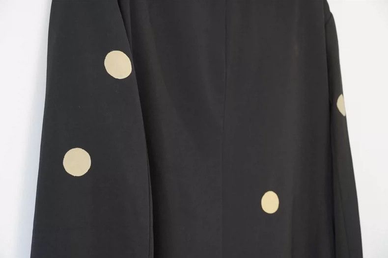 Yohji Yamamoto Yohji Yamamoto Yohji Yamamoto Black Jacket with Gold Dots Size US S / EU 44-46 / 1 - 5 Thumbnail