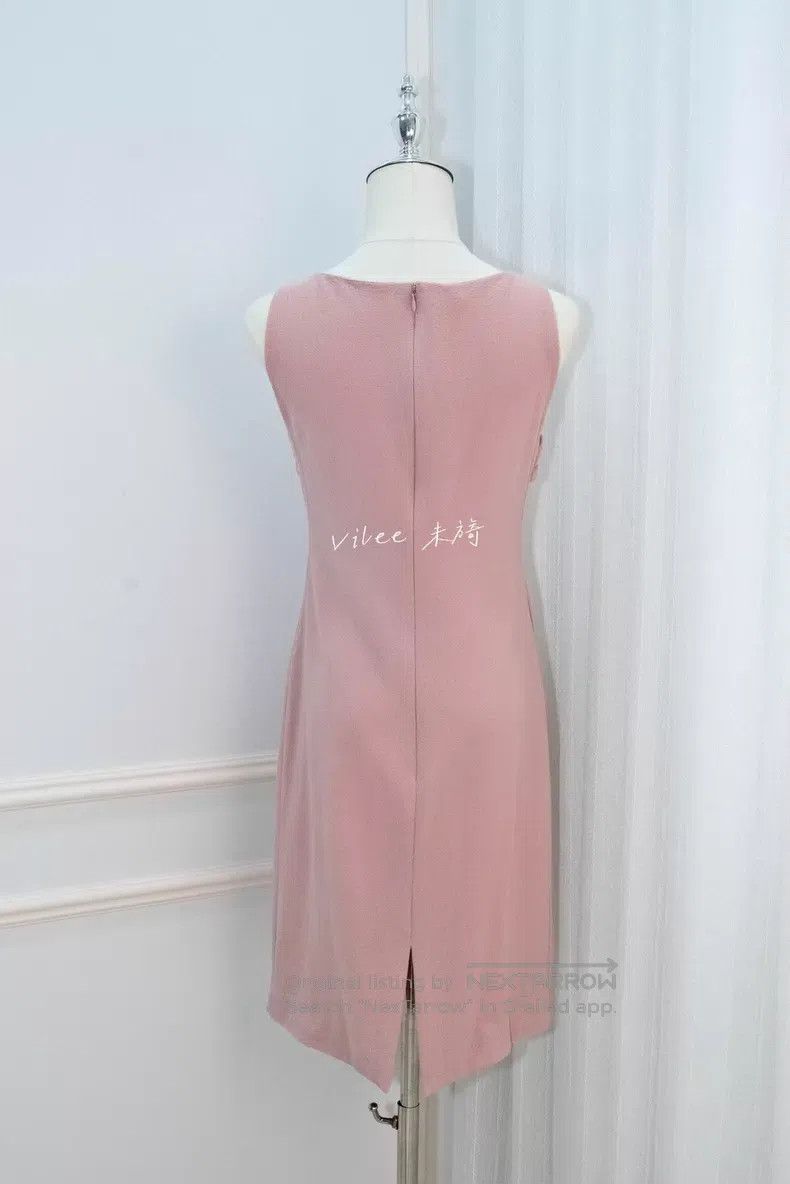 Valentino Valentino Pleated twisted sleeveless dress Size S / US 4 / IT 40 - 5 Thumbnail