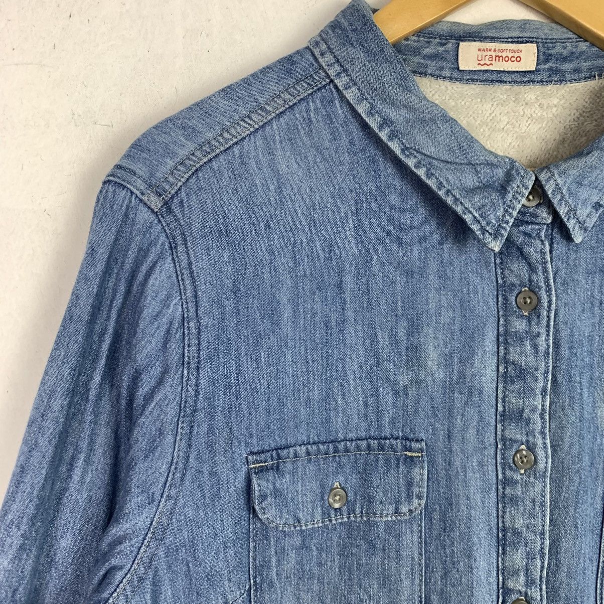 Japanese Brand Vintage Japanese brand Denim Buttop up shirt Size US XL / EU 56 / 4 - 6 Thumbnail