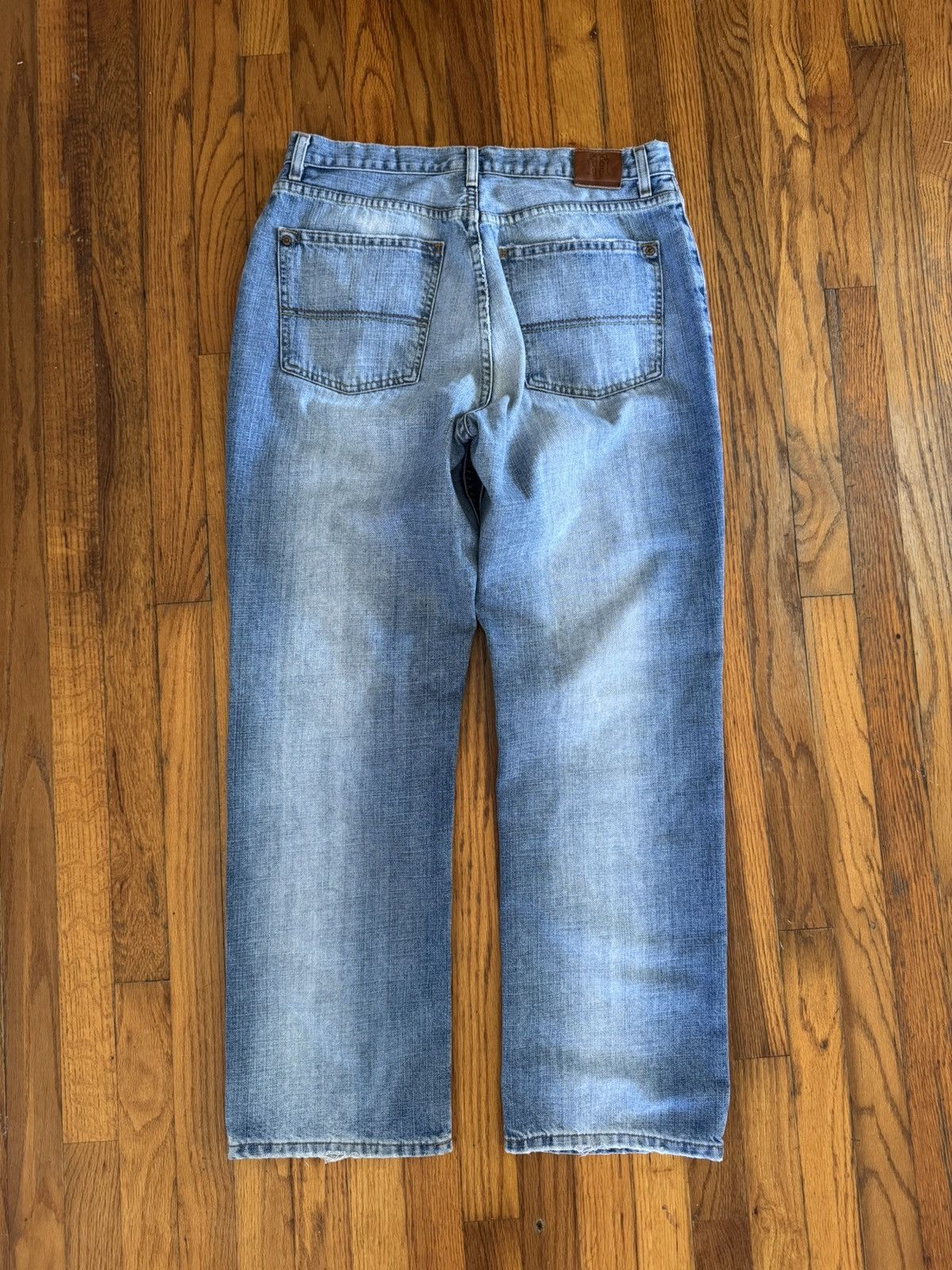 Tommy Hilfiger Vintage Light-Wash Tommy Hilfiger Relaxed Jean Denim Size US 32 / EU 48 - 5 Thumbnail