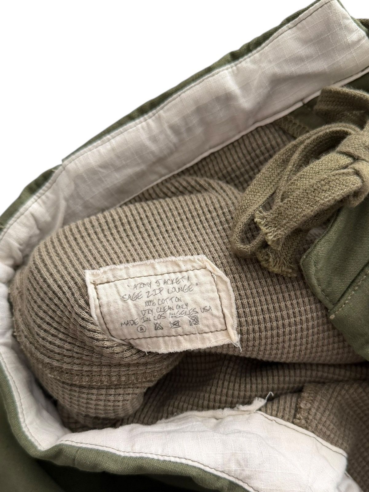 Greg Lauren Sz 1 Zip Layered Jungle Army Jacket Cargo Pants Size US 28 / EU 44 - 12 Thumbnail