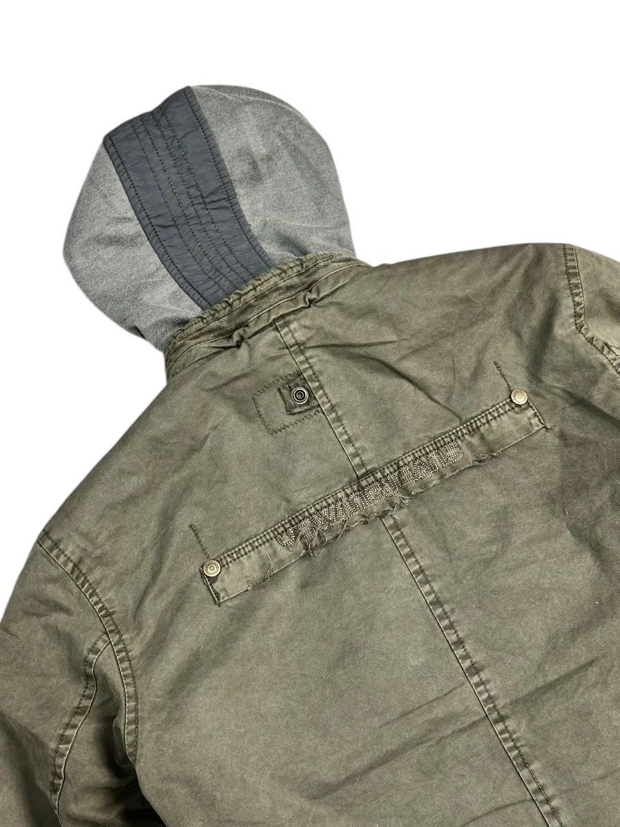 Diesel Ifsixwasnine LGB Vintage Japan Y2K Fur Hooded Jacket Size US M / EU 48-50 / 2 - 14 Thumbnail