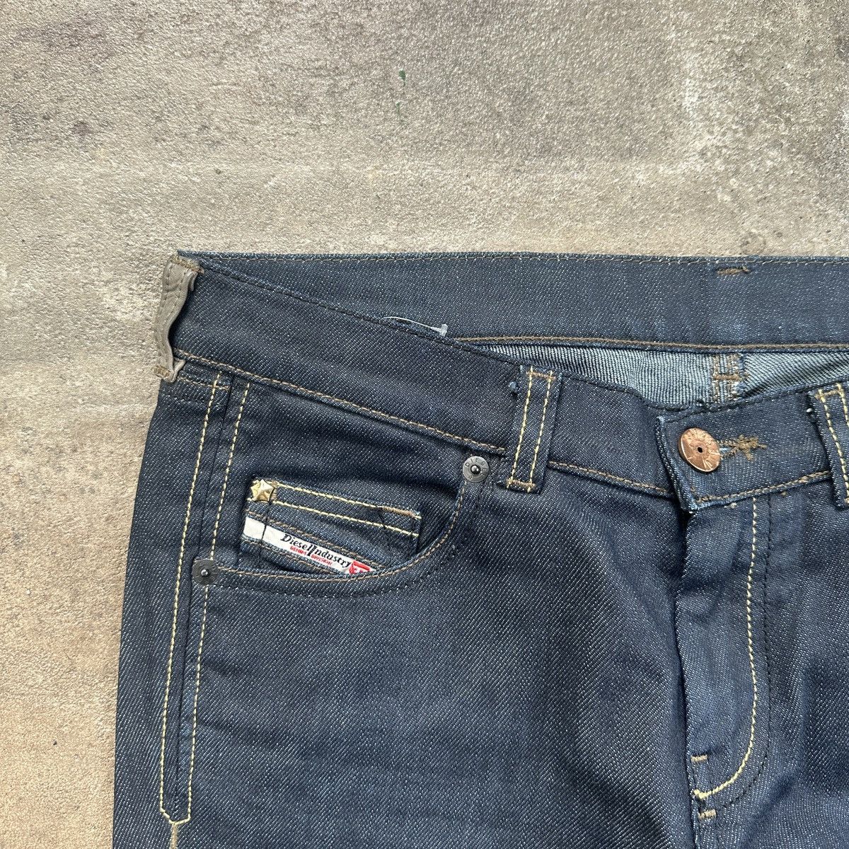 Diesel Diesel Doozy Waxed Navy Denim Size 28" / US 6 / IT 42 - 5 Thumbnail