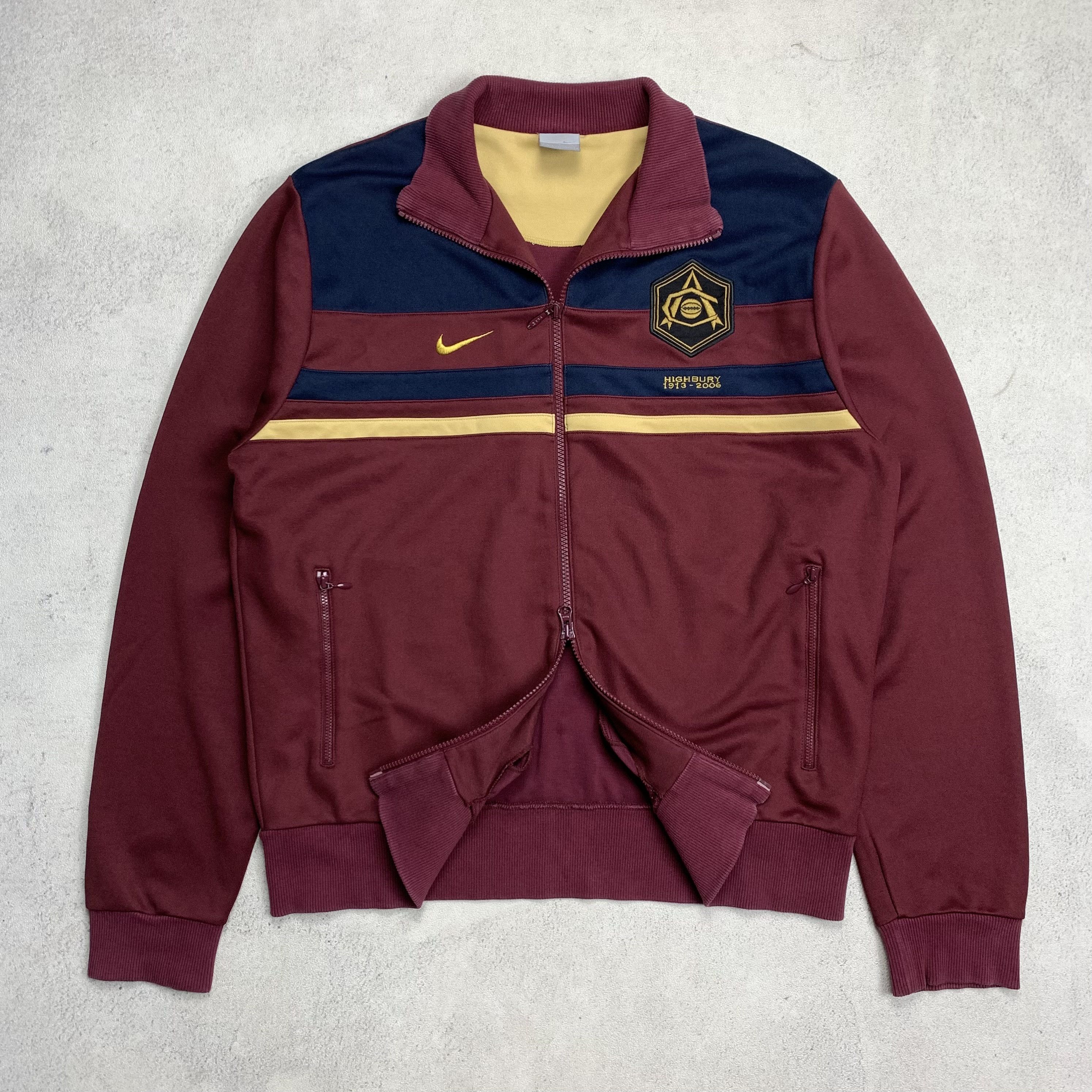 Nike Nike Arsenal Highbury Track Jacket Zip Up Size US L / EU 52-54 / 3 - 3 Thumbnail