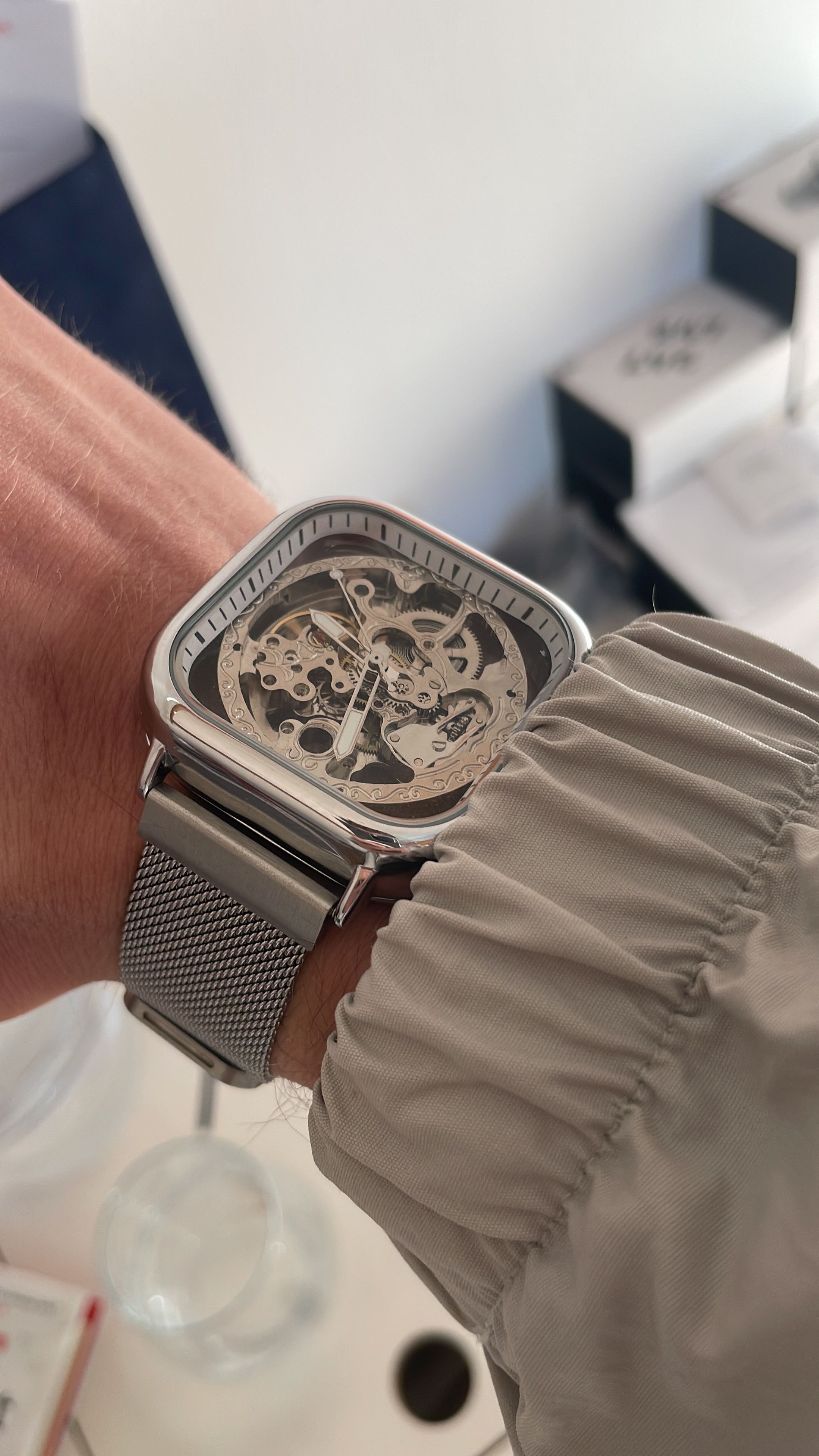 Other Skeleton Watch No 1 brand new with automatic movement Size ONE SIZE - 2 Thumbnail