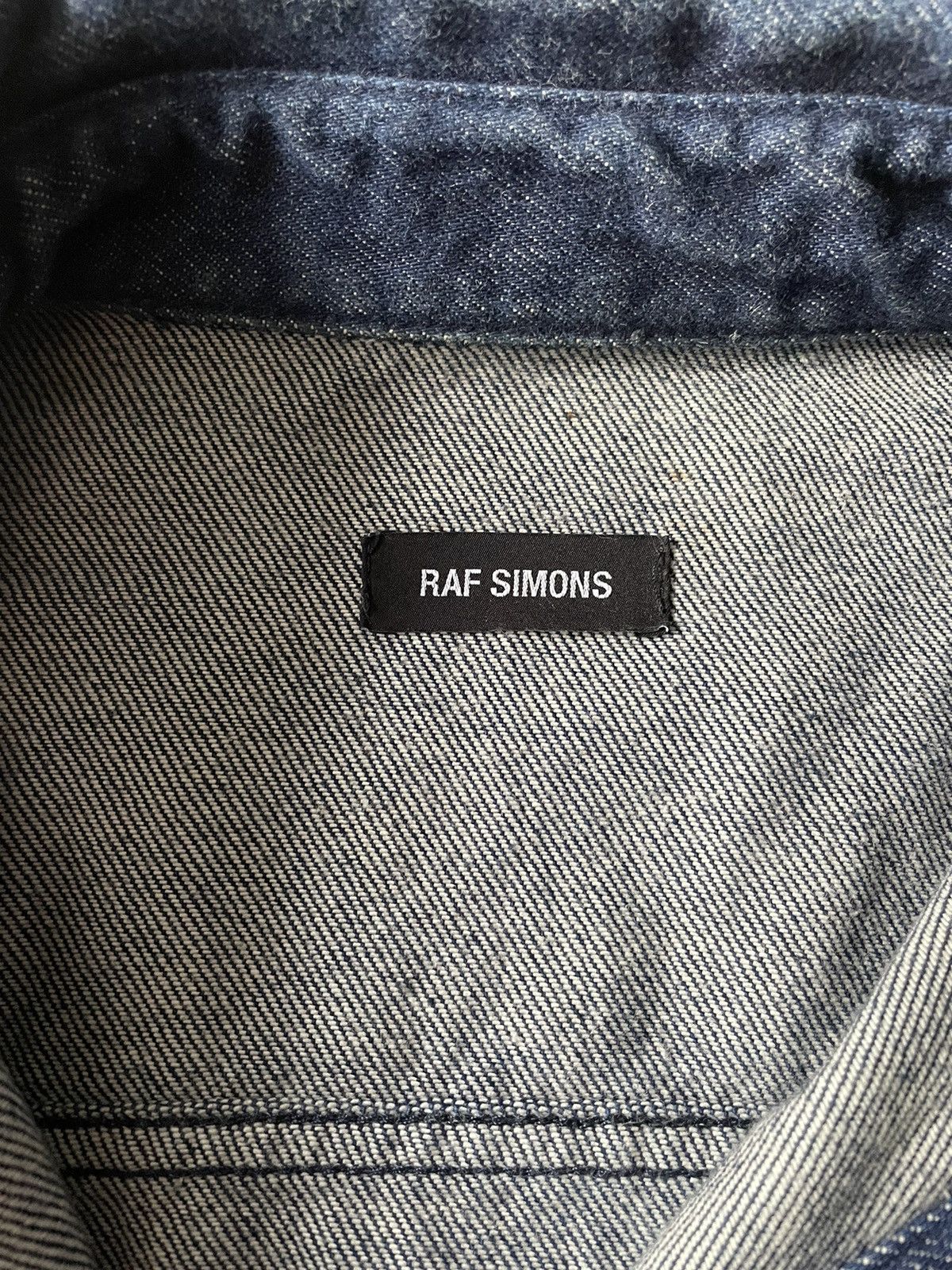 Raf Simons Raf Simons Patched Denim Shirt **LAST DROP** Size US L / EU 52-54 / 3 - 5 Thumbnail