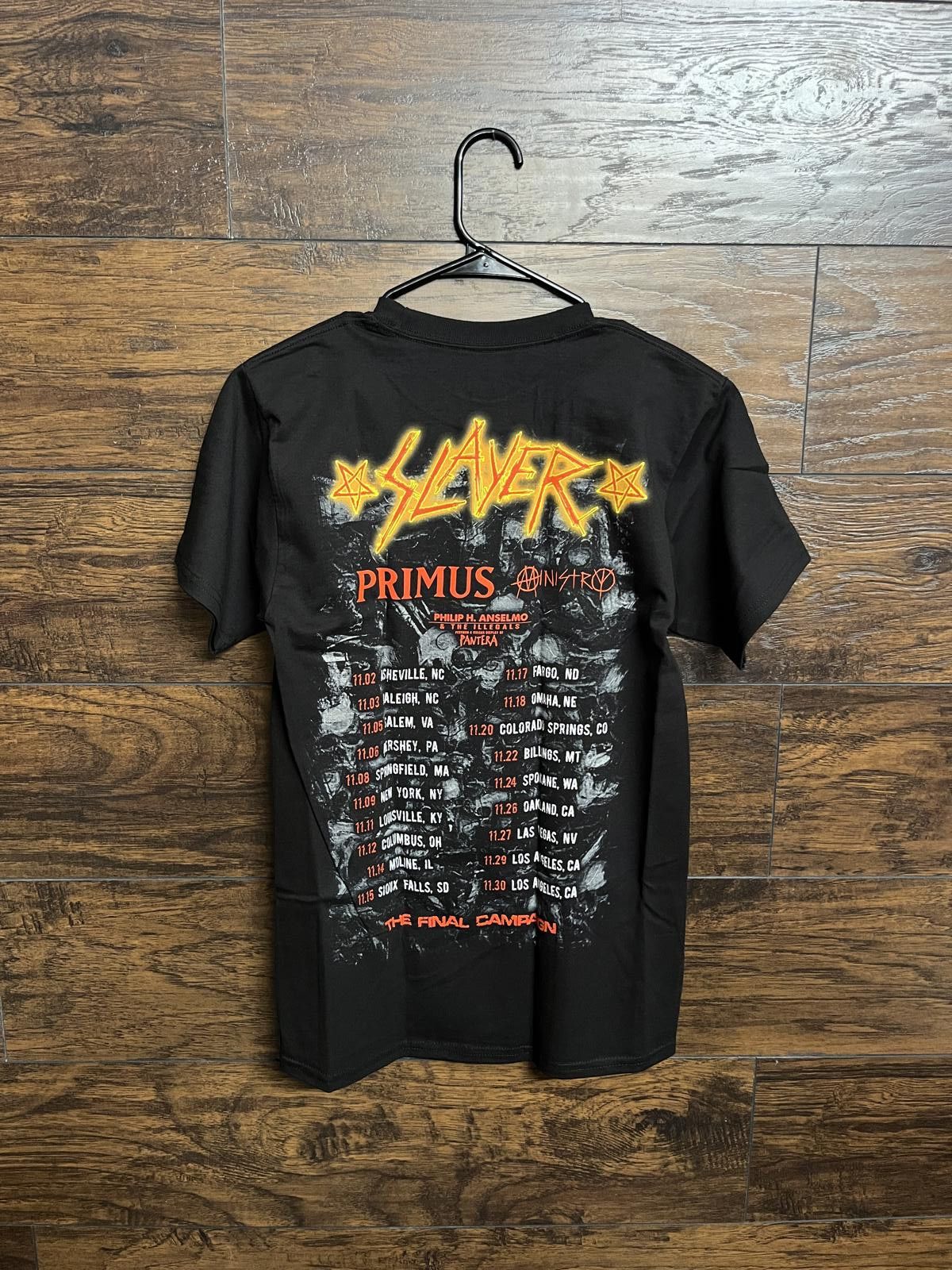 Designer T-shirt Slayer The Final Campaign - Primus Ministry 2019 Size US S / EU 44-46 / 1 - 2 Thumbnail