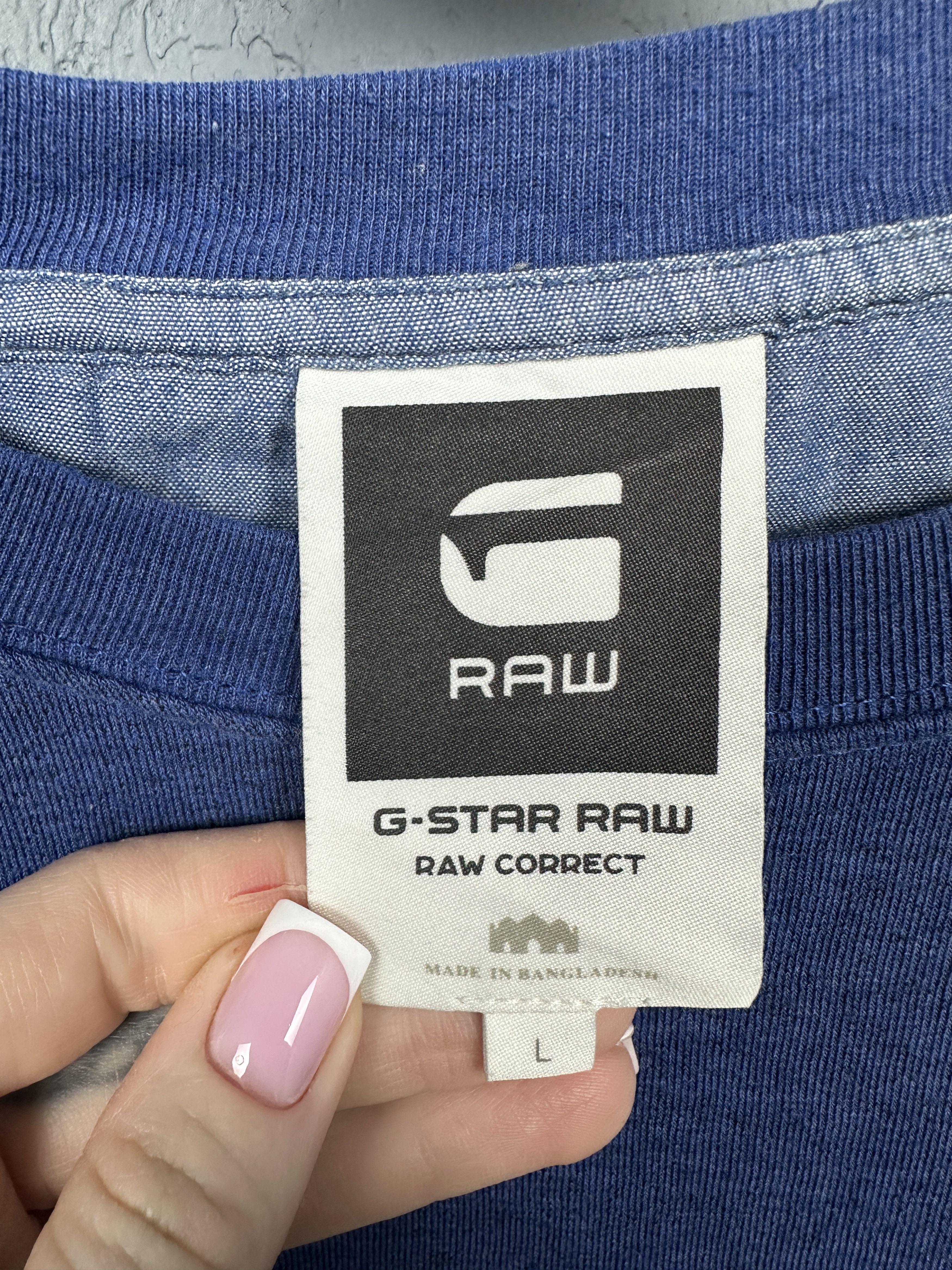G-Star G Star Raw Mens RCT Carvell Logo Crew Neck Sweatshirt Size US L / EU 52-54 / 3 - 3 Thumbnail