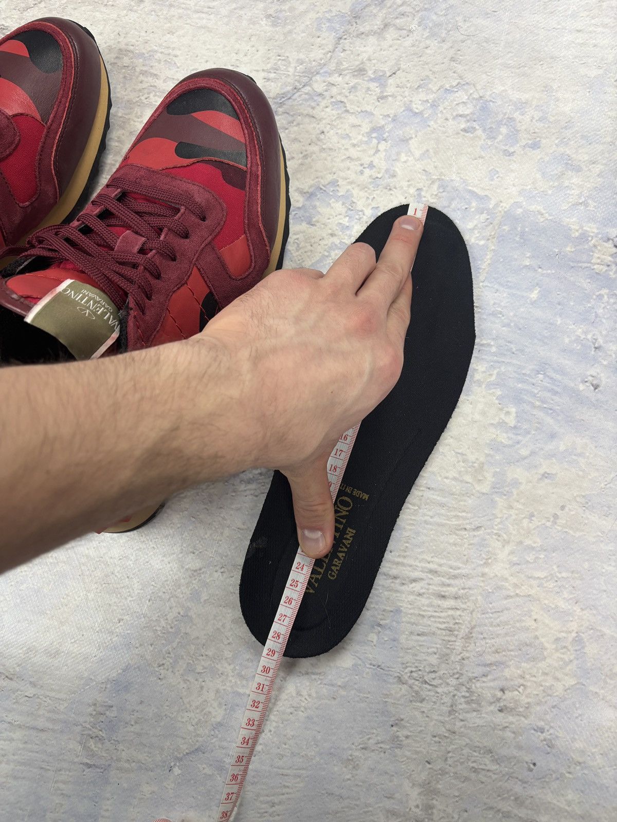 Valentino Valentino rockruners sneakers mens red size 43 Size US 9.5 / EU 42-43 - 5 Thumbnail