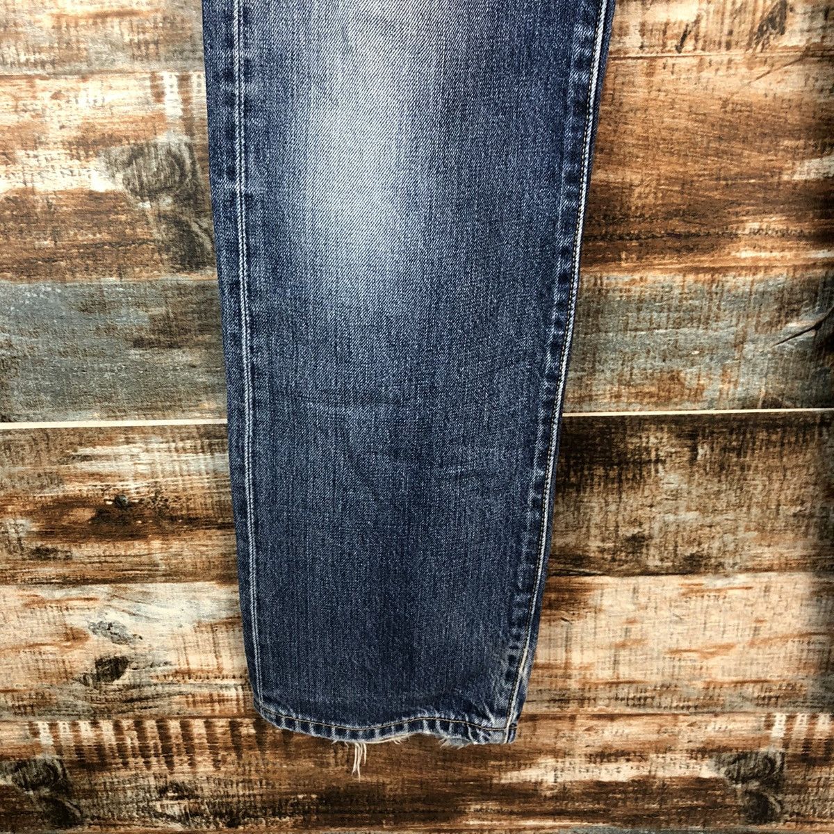 Levi's DLL 501 Levis Blue Distressed Denim Pants #C081 Size US 30 / EU 46 - 10 Thumbnail