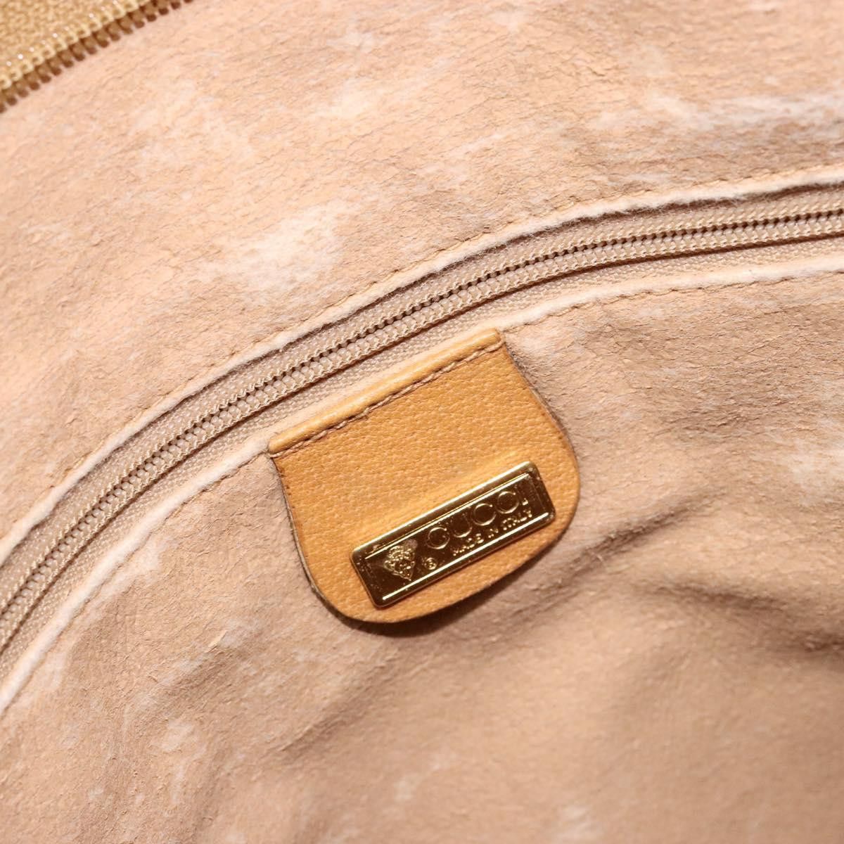 Gucci GUCCI Micro GG Supreme Tote Bag Pvc Beige Gold Size ONE SIZE - 16 Thumbnail