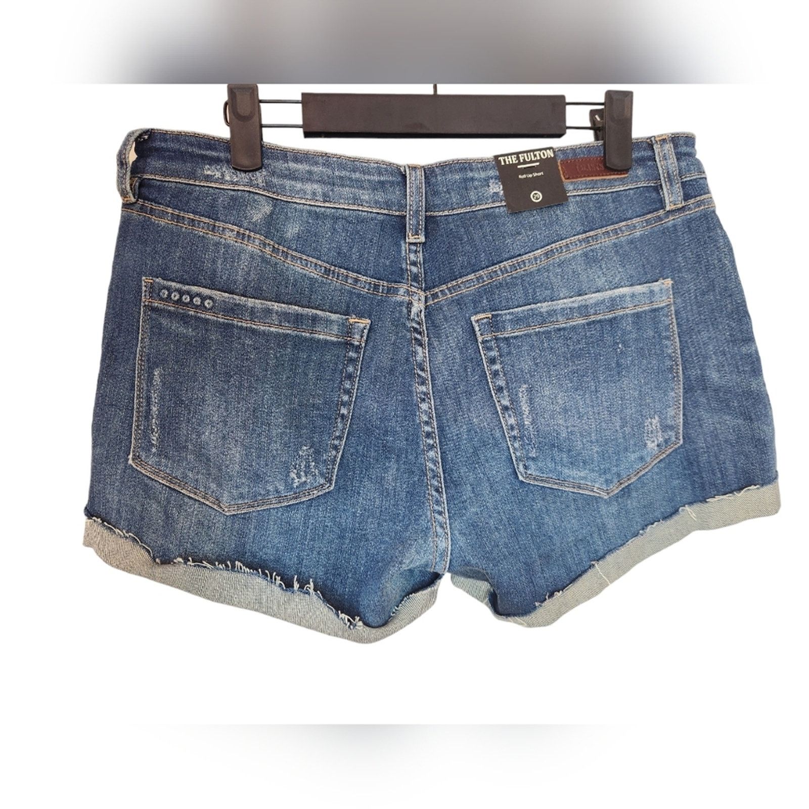 BLANKNYC NWT BlankNYC Fulton Roll Up denim shorts 29 Size 29" - 5 Thumbnail