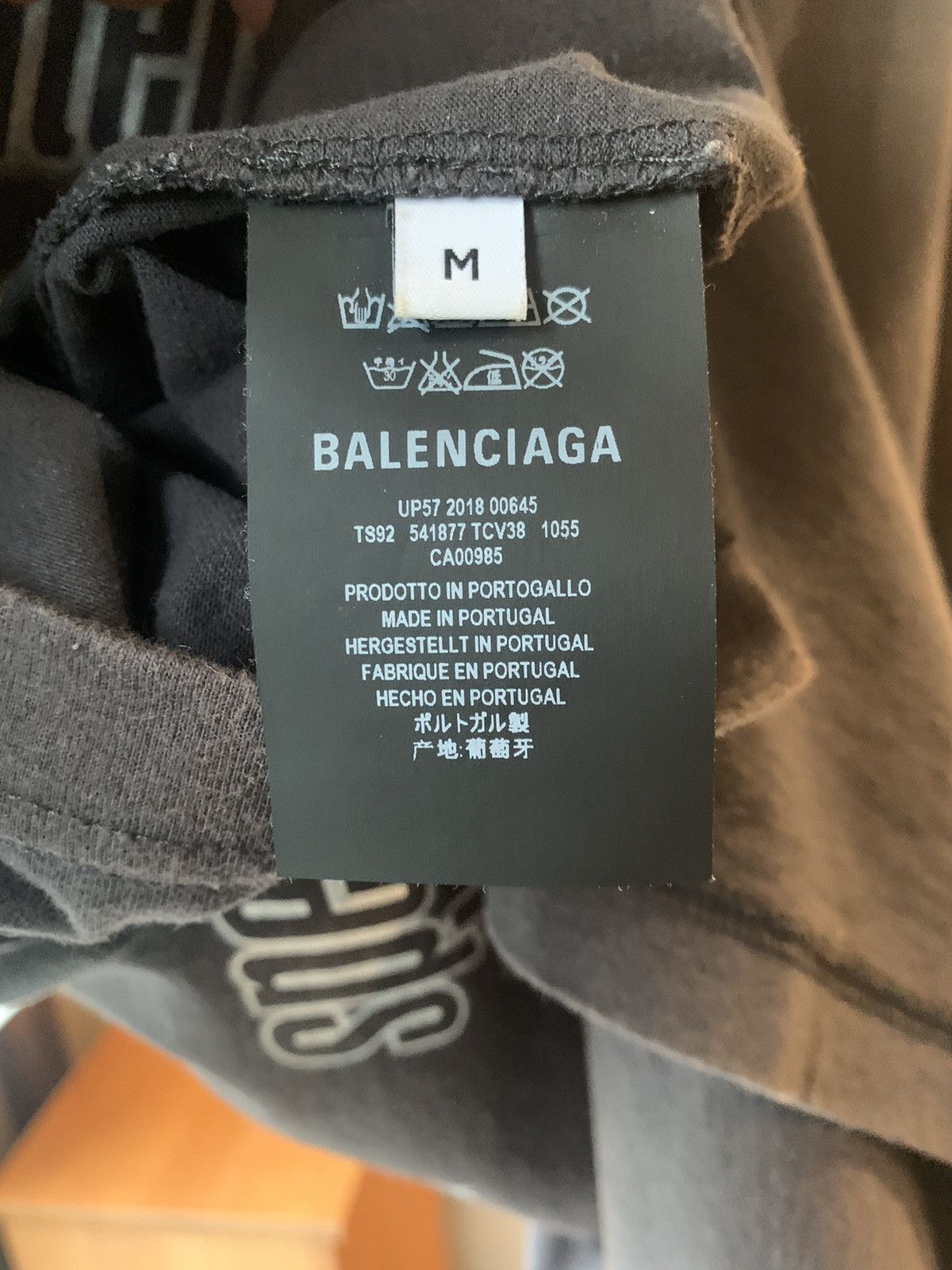 Balenciaga Balenciaga speedhunters tshirt faded black Size US M / EU 48-50 / 2 - 7 Thumbnail